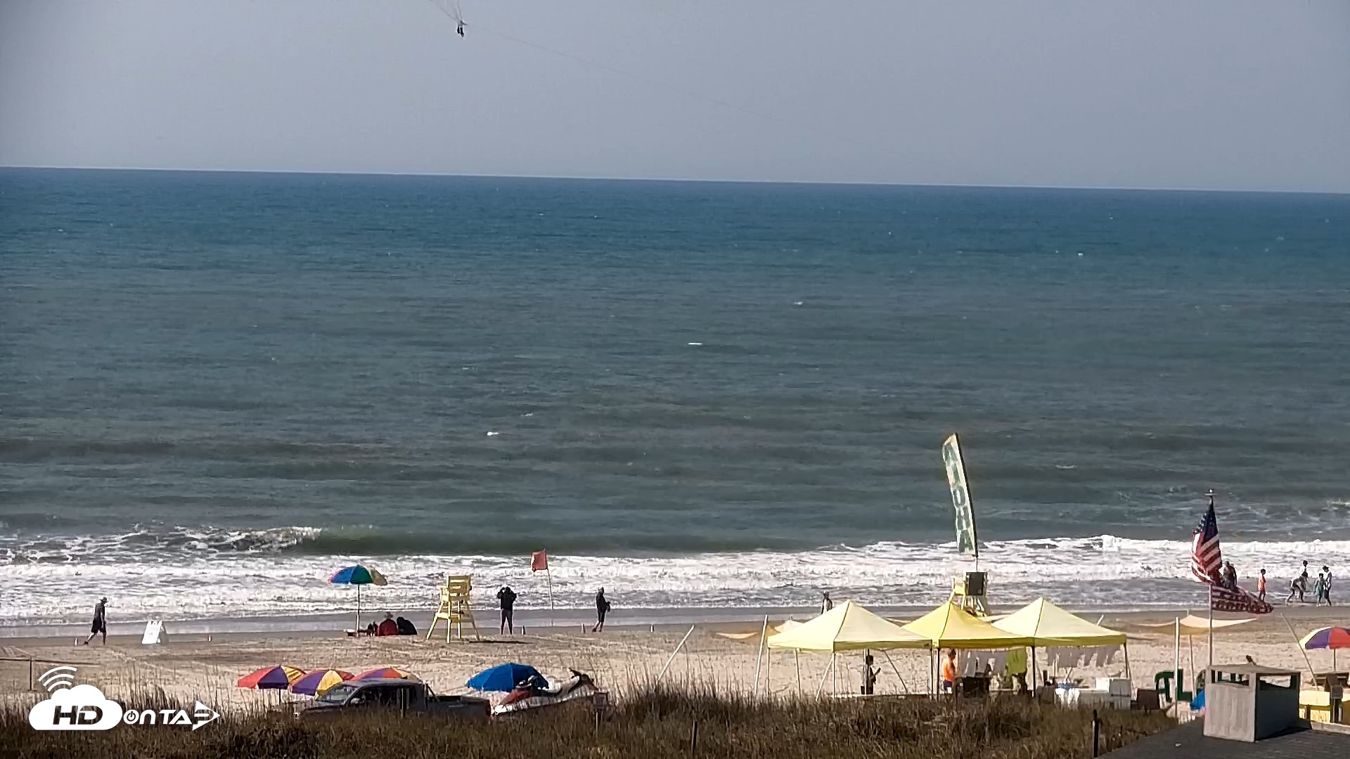 Snapshot of Boulineaus Cherry Grove Beach Live Cam taken Apr 23, 2026, 10:15am EDT