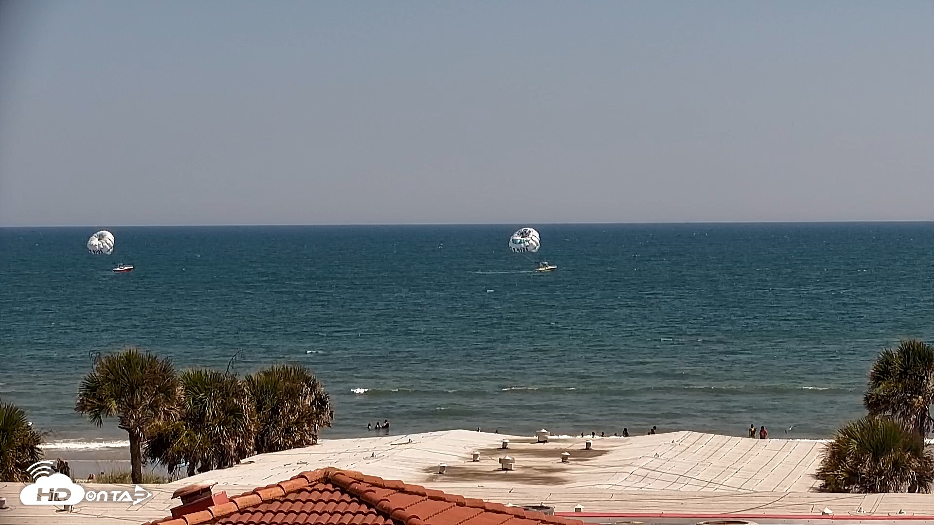 Snapshot of Boulineaus Cherry Grove Beach Live Cam taken Jul 27, 2025, 3:14pm EDT