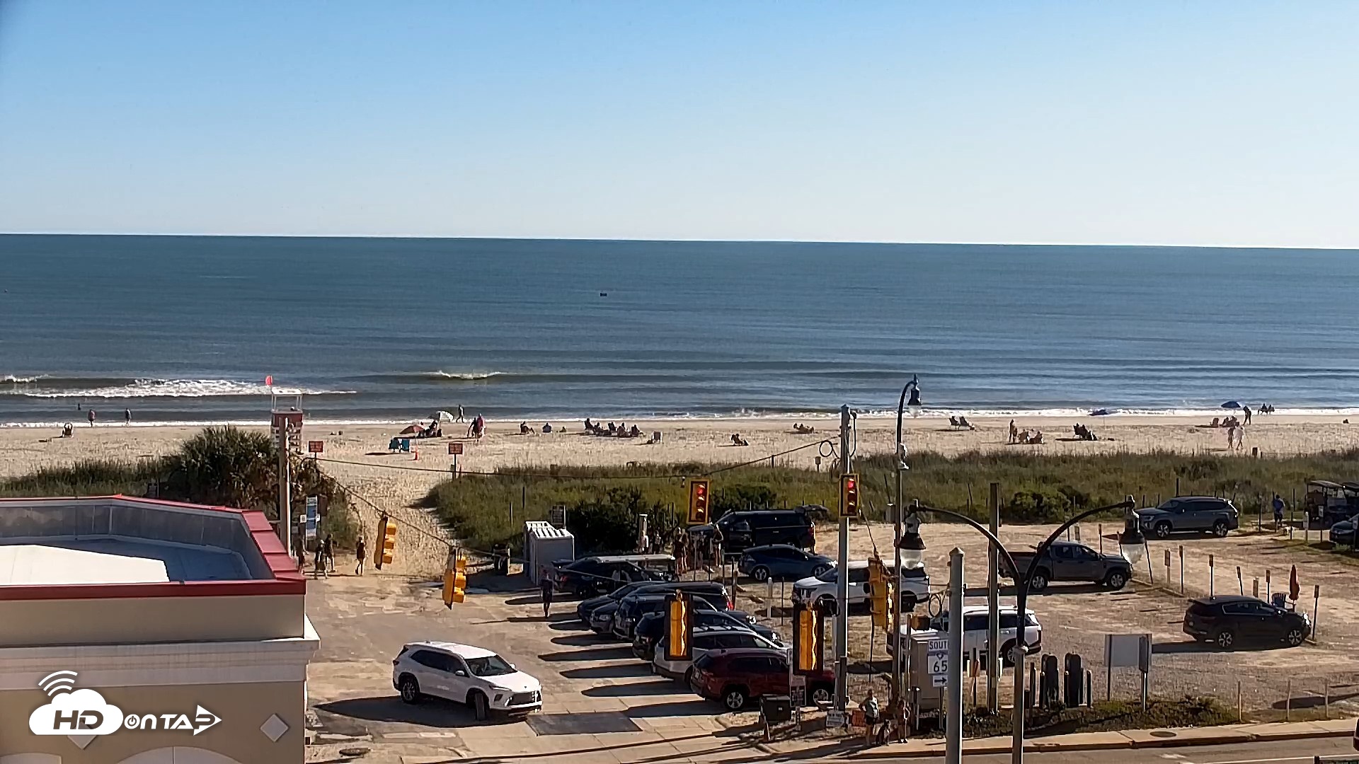 Snapshot of Boulineaus Cherry Grove Beach Live Cam taken Oct 12, 2026, 4:12pm EDT