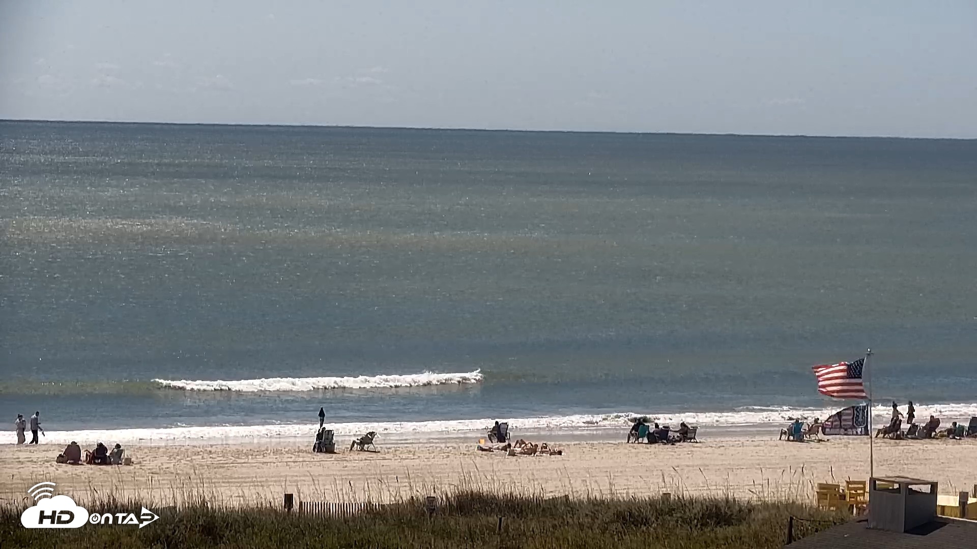 Snapshot of Boulineaus Cherry Grove Beach Live Cam taken Sep 25, 2026, 12:30pm EDT