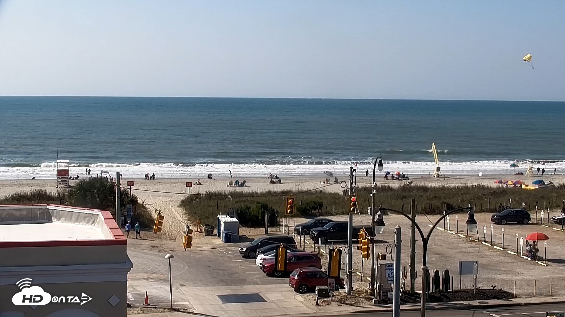 Snapshot of Boulineaus Cherry Grove Beach Live Cam taken Apr 23, 2026, 10:14am EDT