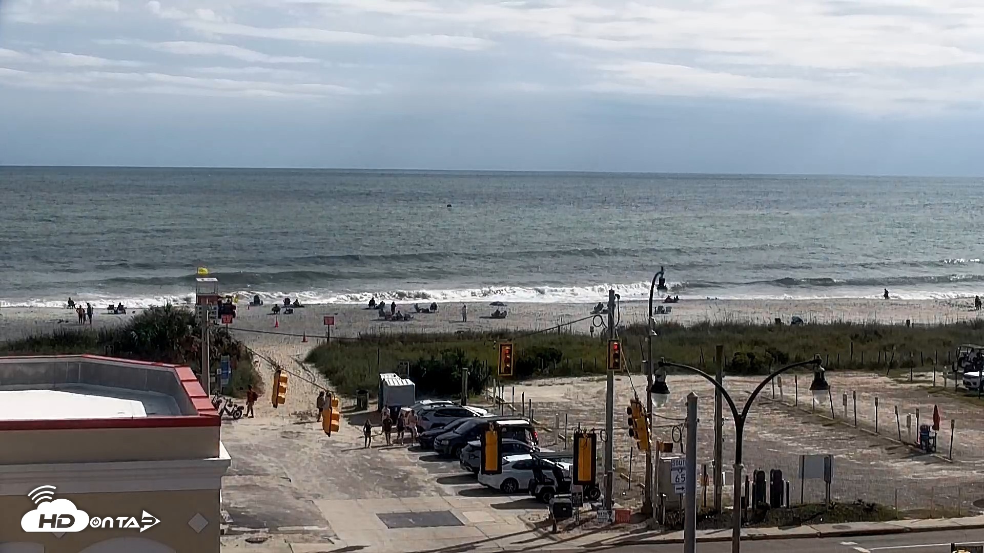 Snapshot of Boulineaus Cherry Grove Beach Live Cam taken Oct 6, 2026, 3:15pm EDT
