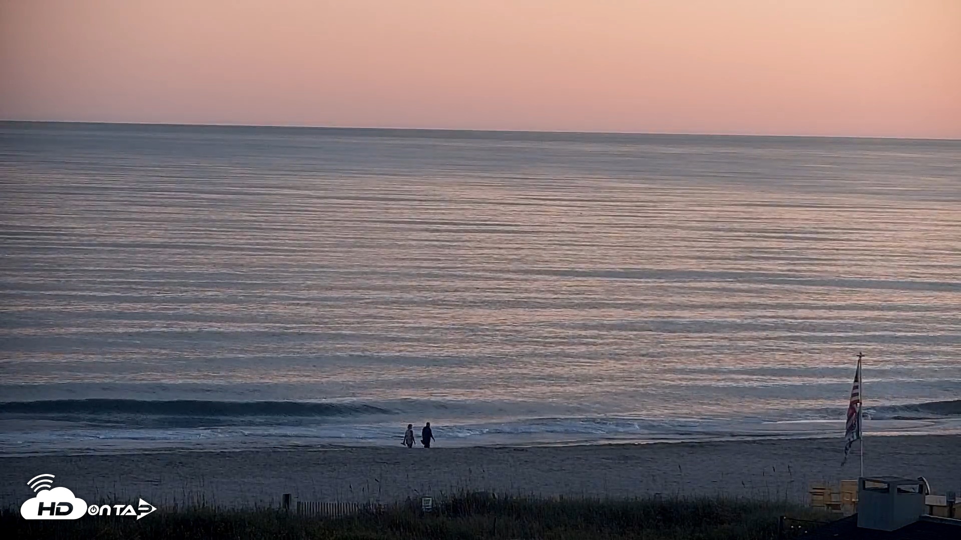 Snapshot of Boulineaus Cherry Grove Beach Live Cam taken Oct 12, 2026, 7:01pm EDT
