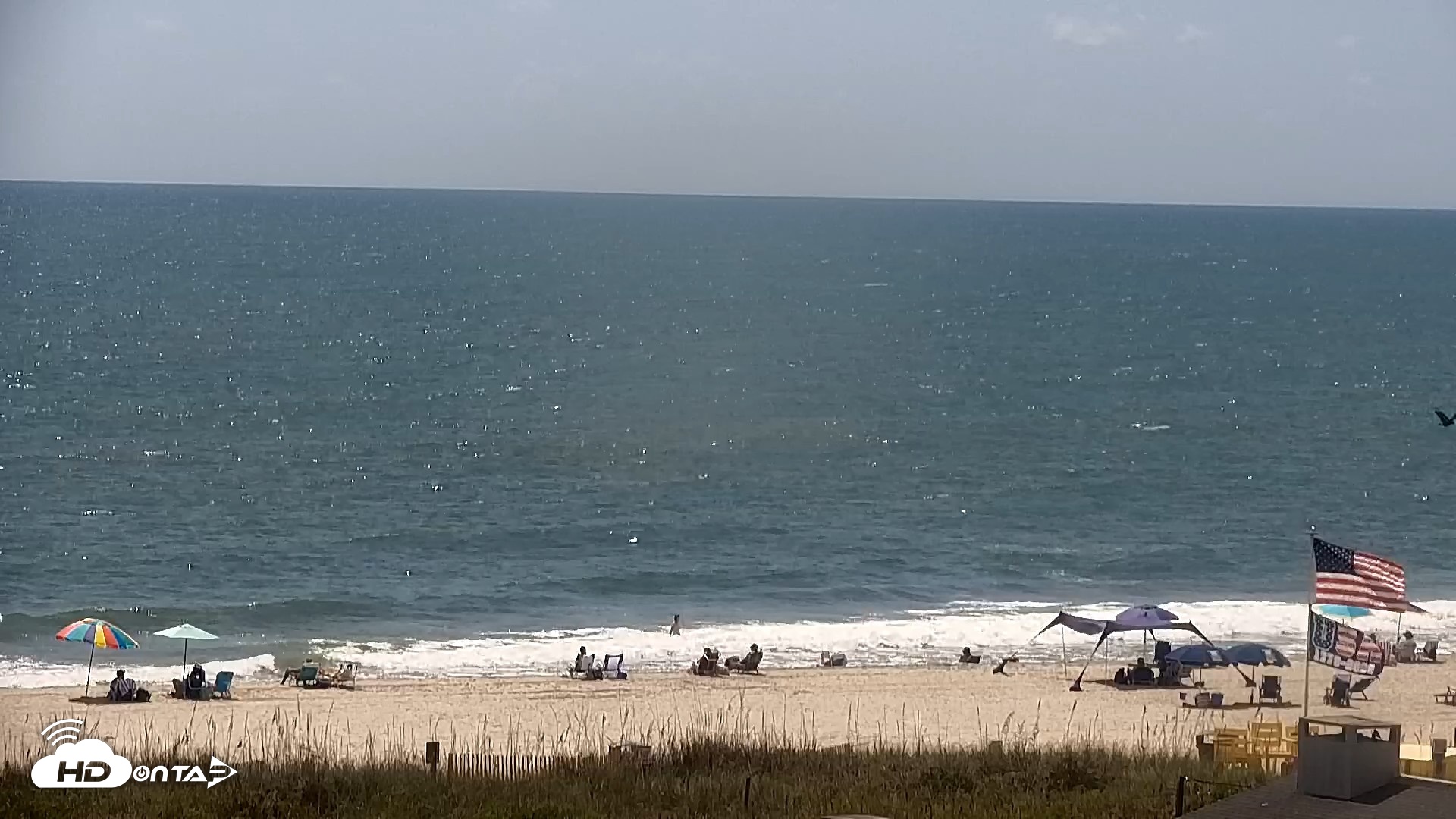 Snapshot of Boulineaus Cherry Grove Beach Live Cam taken Sep 16, 2026, 12:43pm EDT