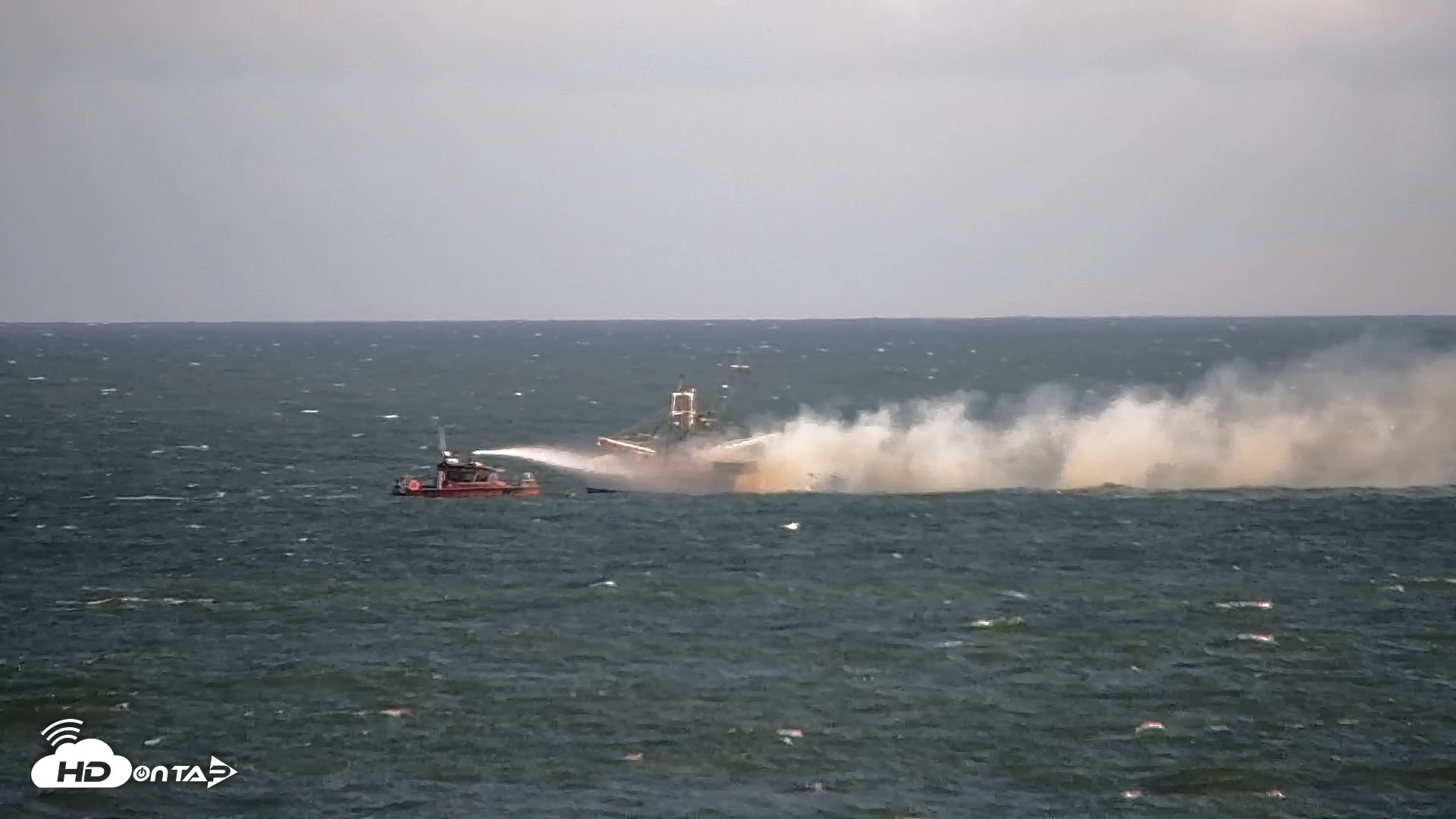Snapshot of Boulineaus Cherry Grove Beach Live Cam taken Oct 6, 2025, 4:33pm EDT