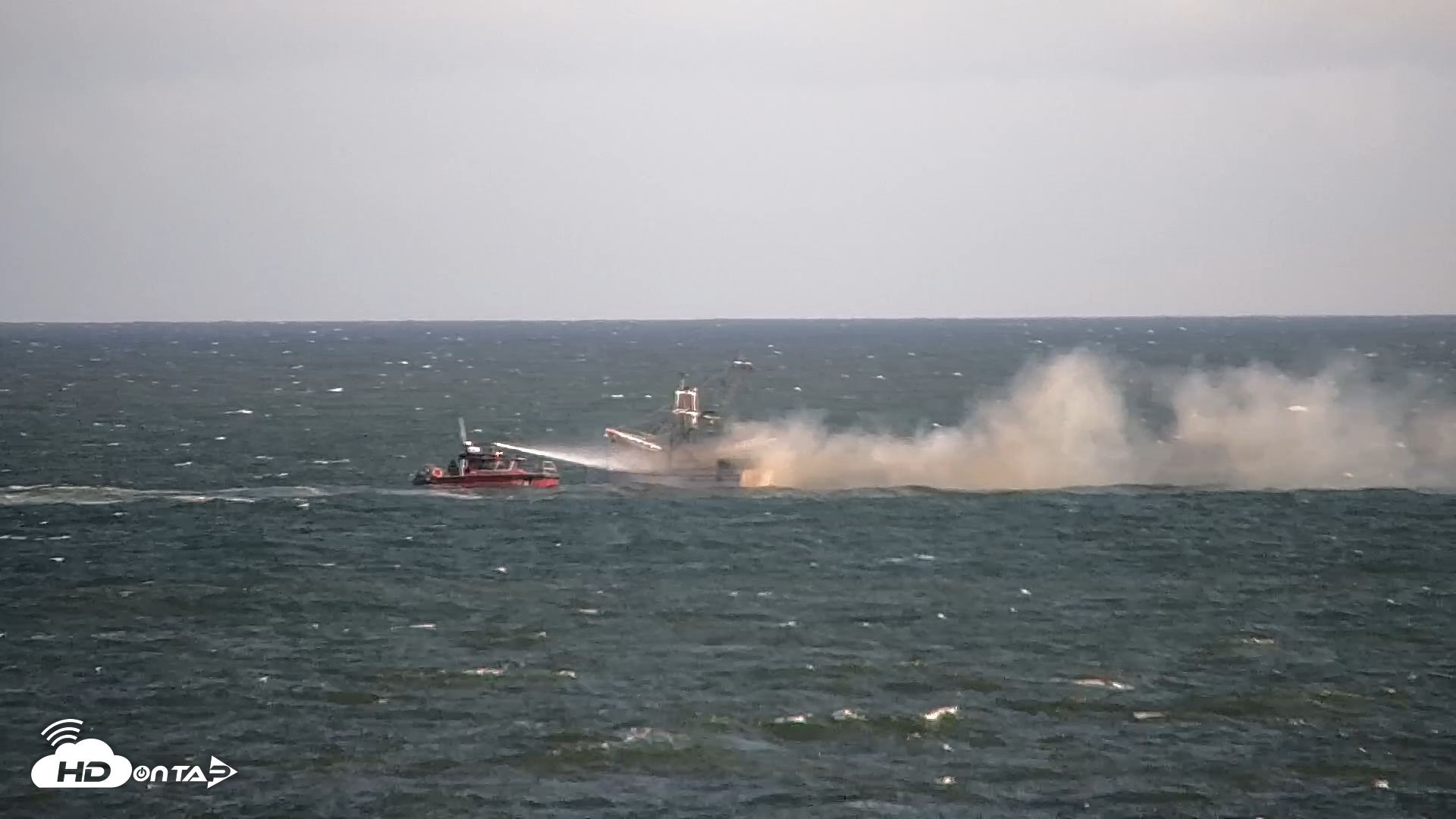 Snapshot of Boulineaus Cherry Grove Beach Live Cam taken Oct 6, 2025, 4:34pm EDT