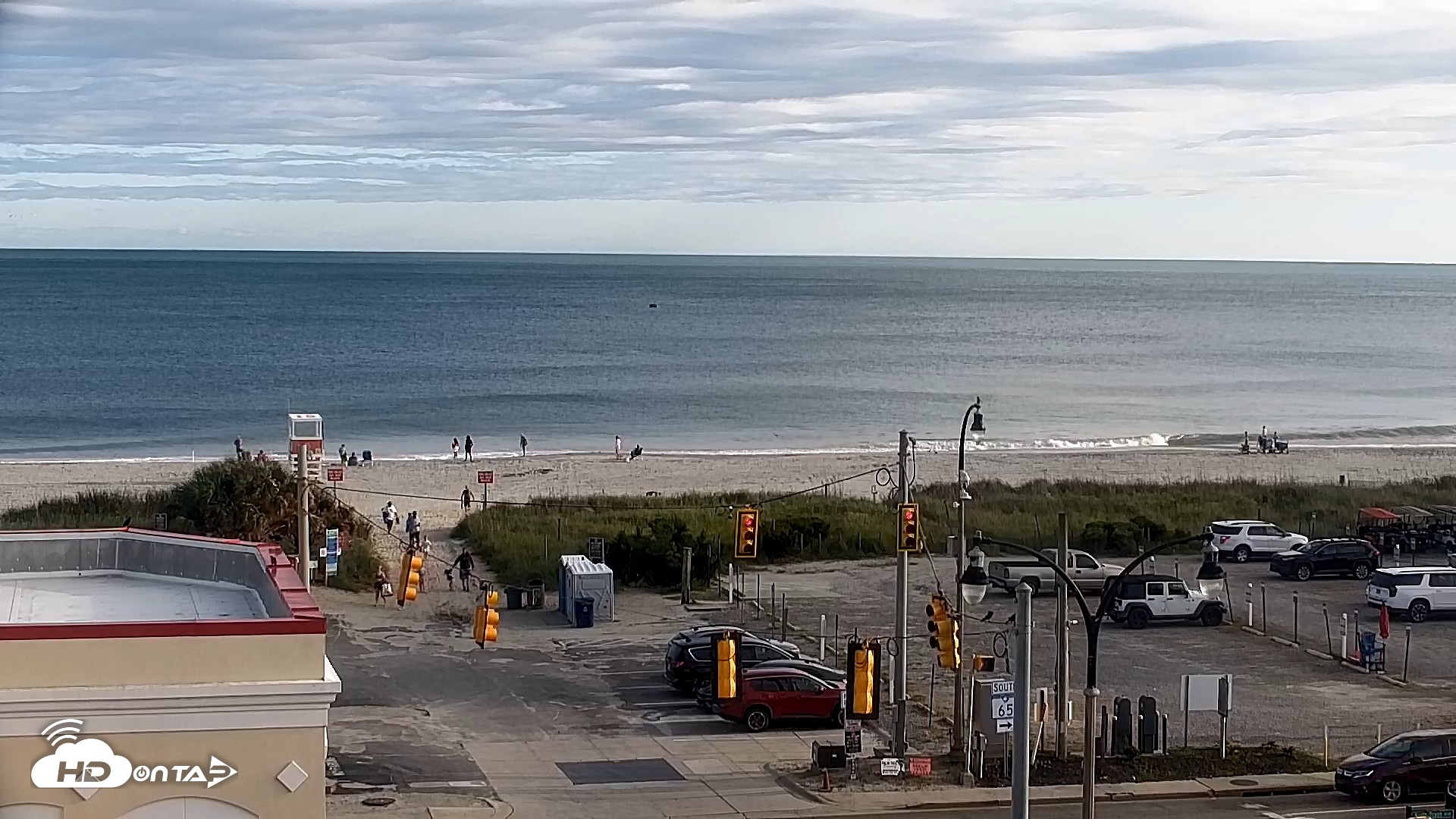 Snapshot of Boulineaus Cherry Grove Beach Live Cam taken Sep 25, 2026, 5:42pm EDT