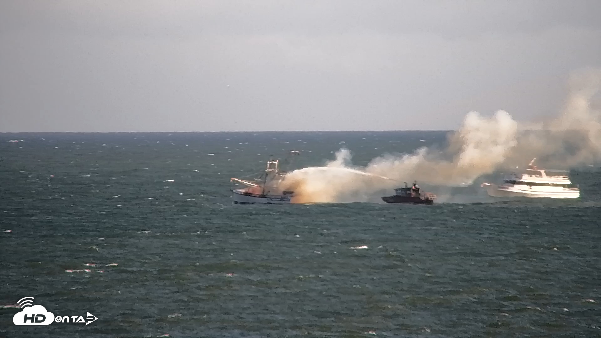 Snapshot of Boulineaus Cherry Grove Beach Live Cam taken Oct 6, 2025, 4:29pm EDT