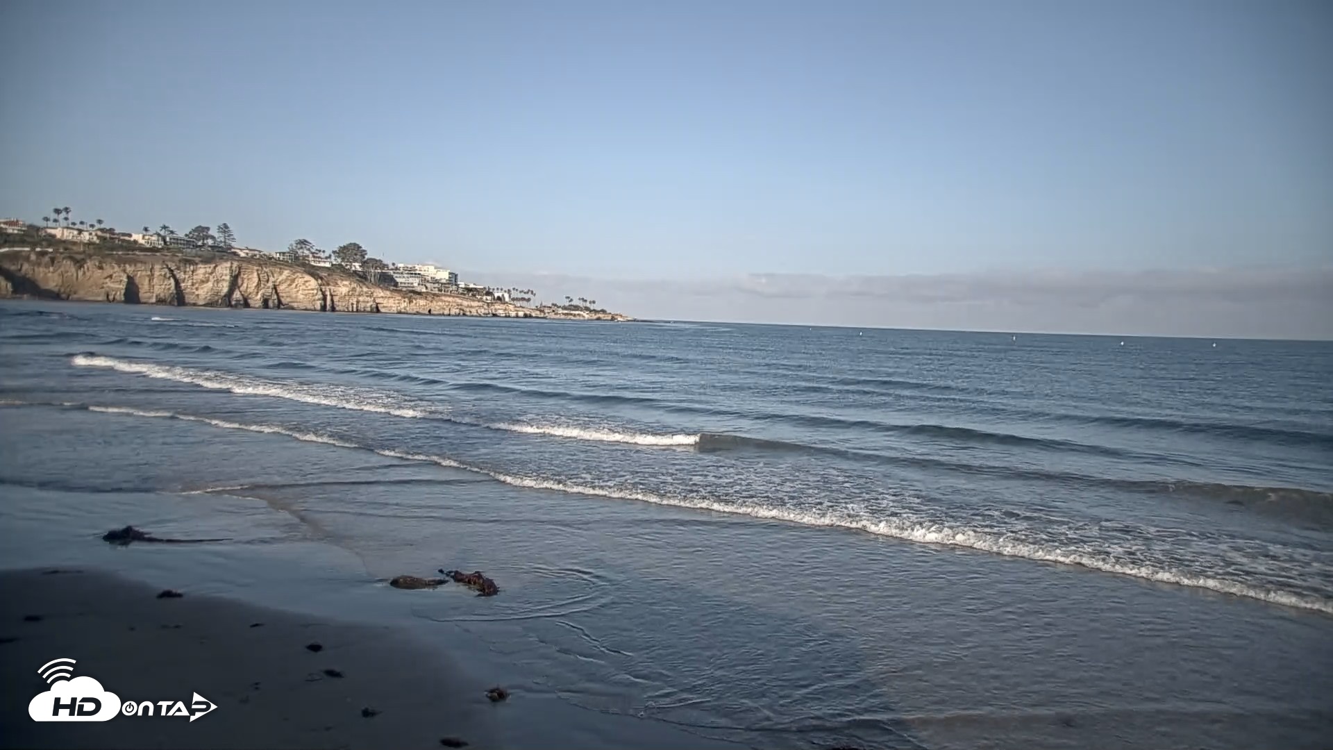 Snapshot of La Jolla Shores Live Surf Cam taken Apr 29, 2026, 7:21am PDT