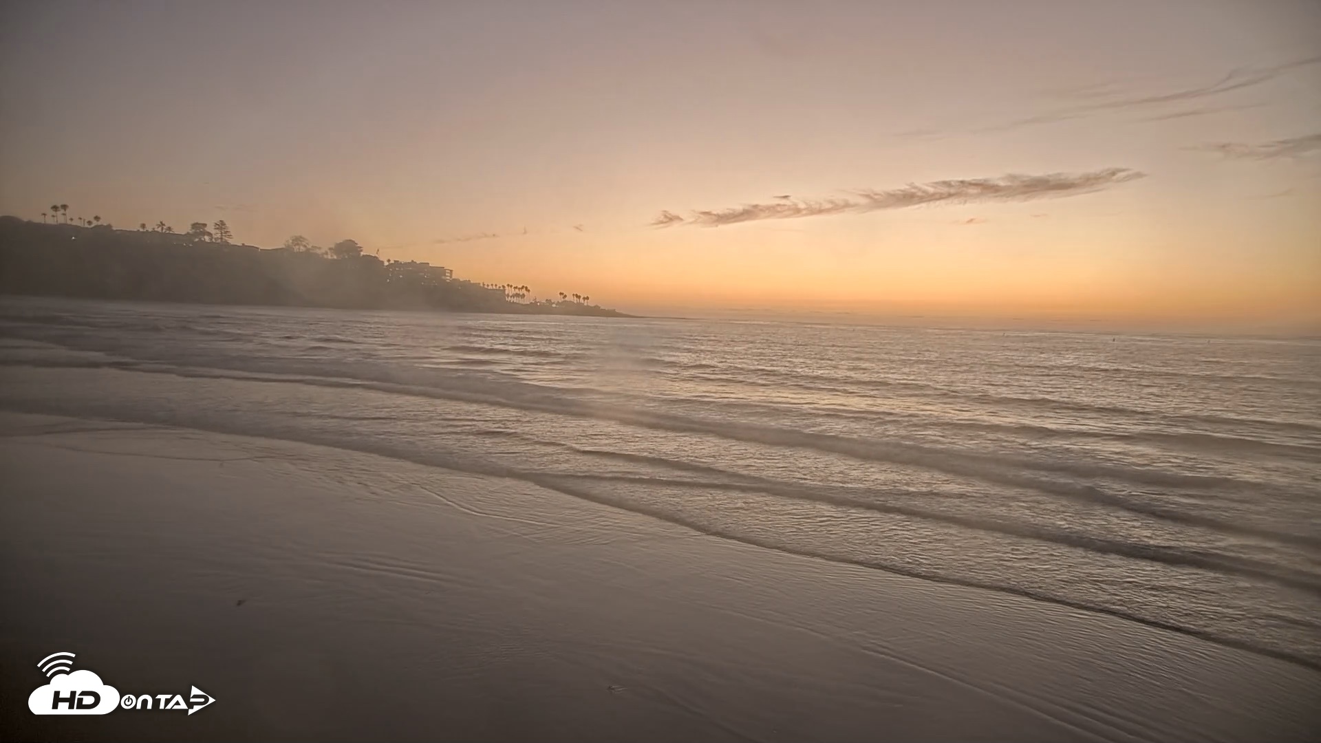 Snapshot of La Jolla Shores Live Surf Cam taken Sep 4, 2026, 7:28pm PDT