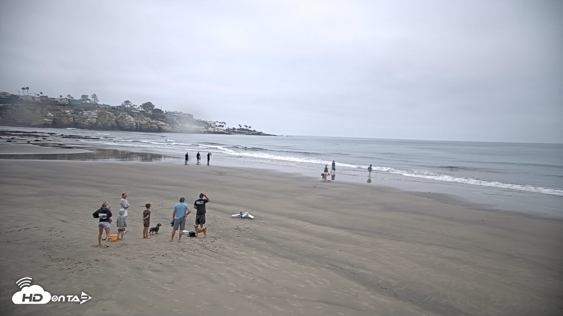 Snapshot of La Jolla Shores Live Surf Cam taken Jul 31, 2026, 7:01am PDT