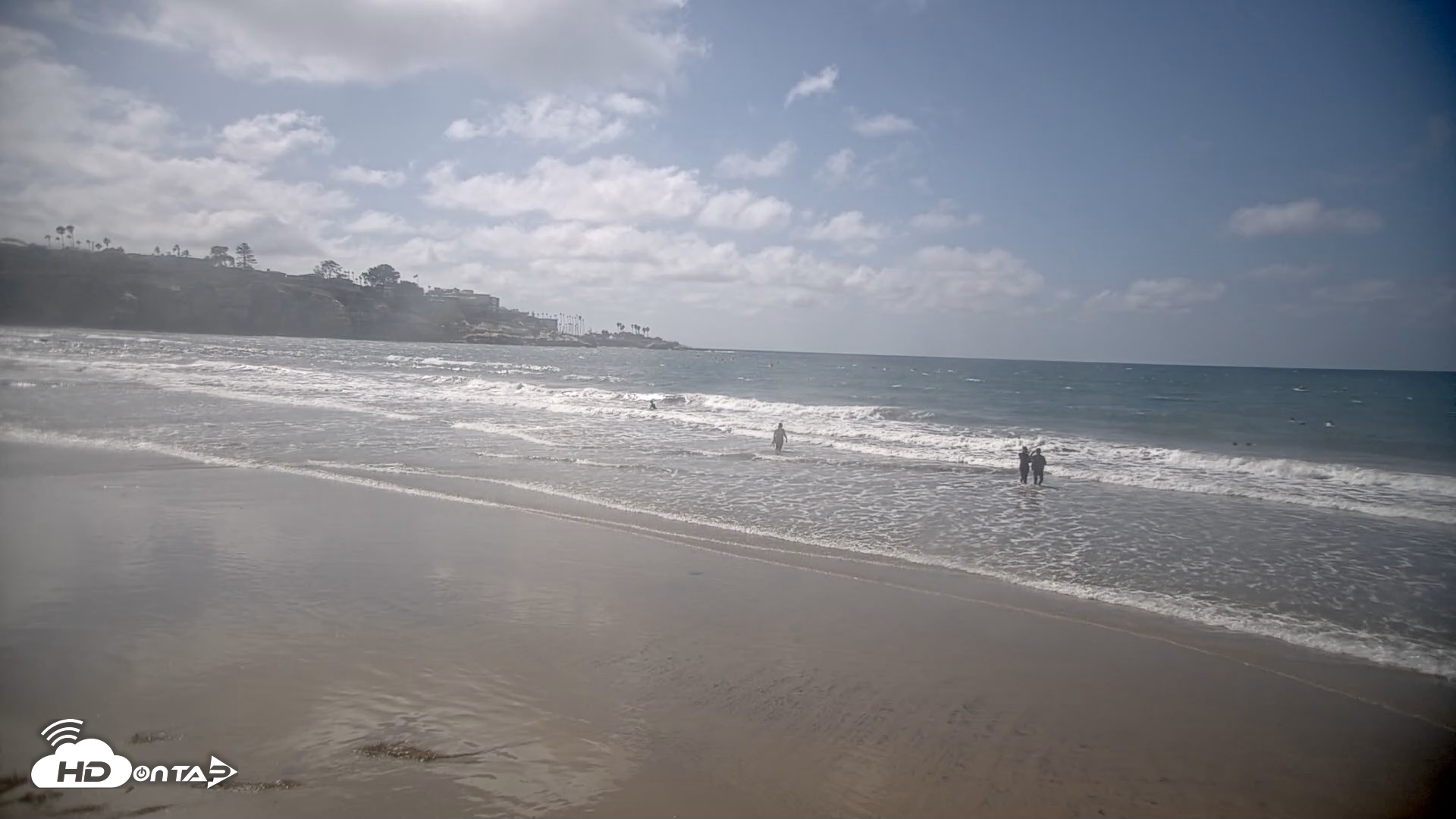 Snapshot of La Jolla Shores Live Surf Cam taken Sep 22, 2026, 2:34pm PDT
