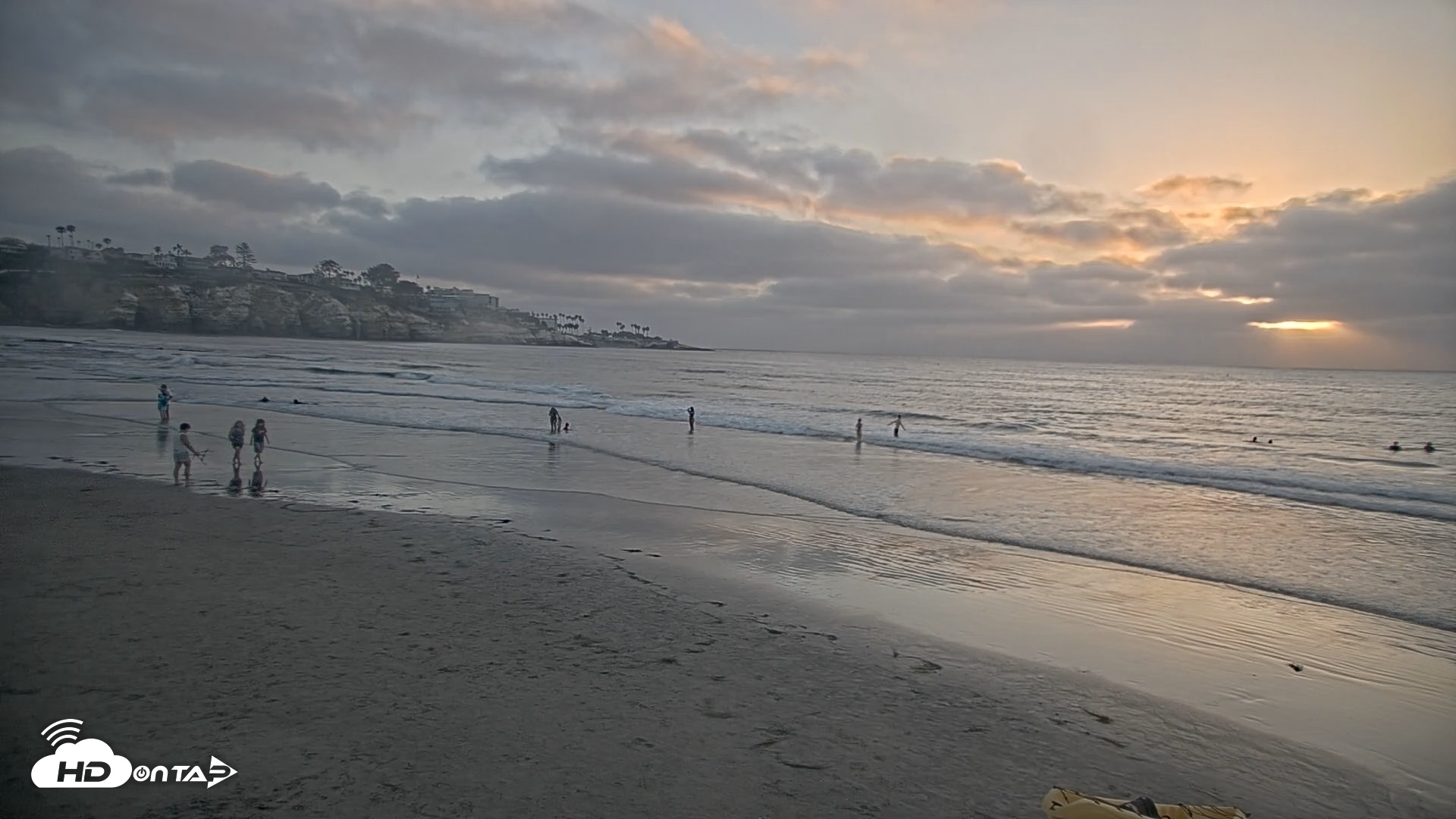 Snapshot of La Jolla Shores Live Surf Cam taken Aug 2, 2026, 7:32pm PDT