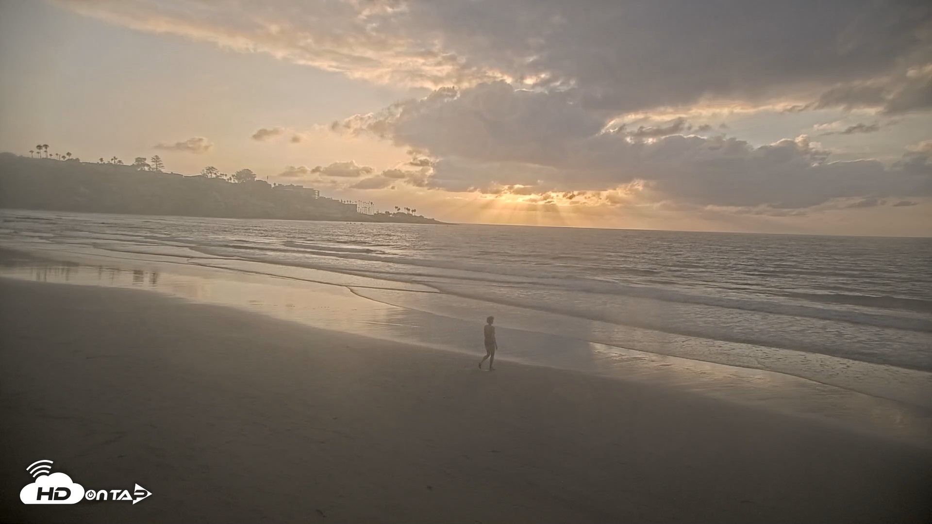 Snapshot of La Jolla Shores Live Surf Cam taken Sep 16, 2026, 6:28pm PDT