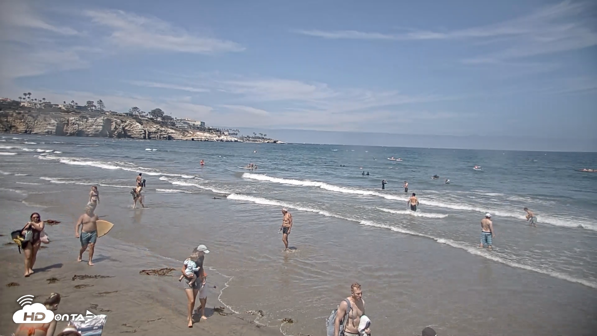 Snapshot of La Jolla Shores Live Surf Cam taken Jul 3, 2026, 11:05am PDT