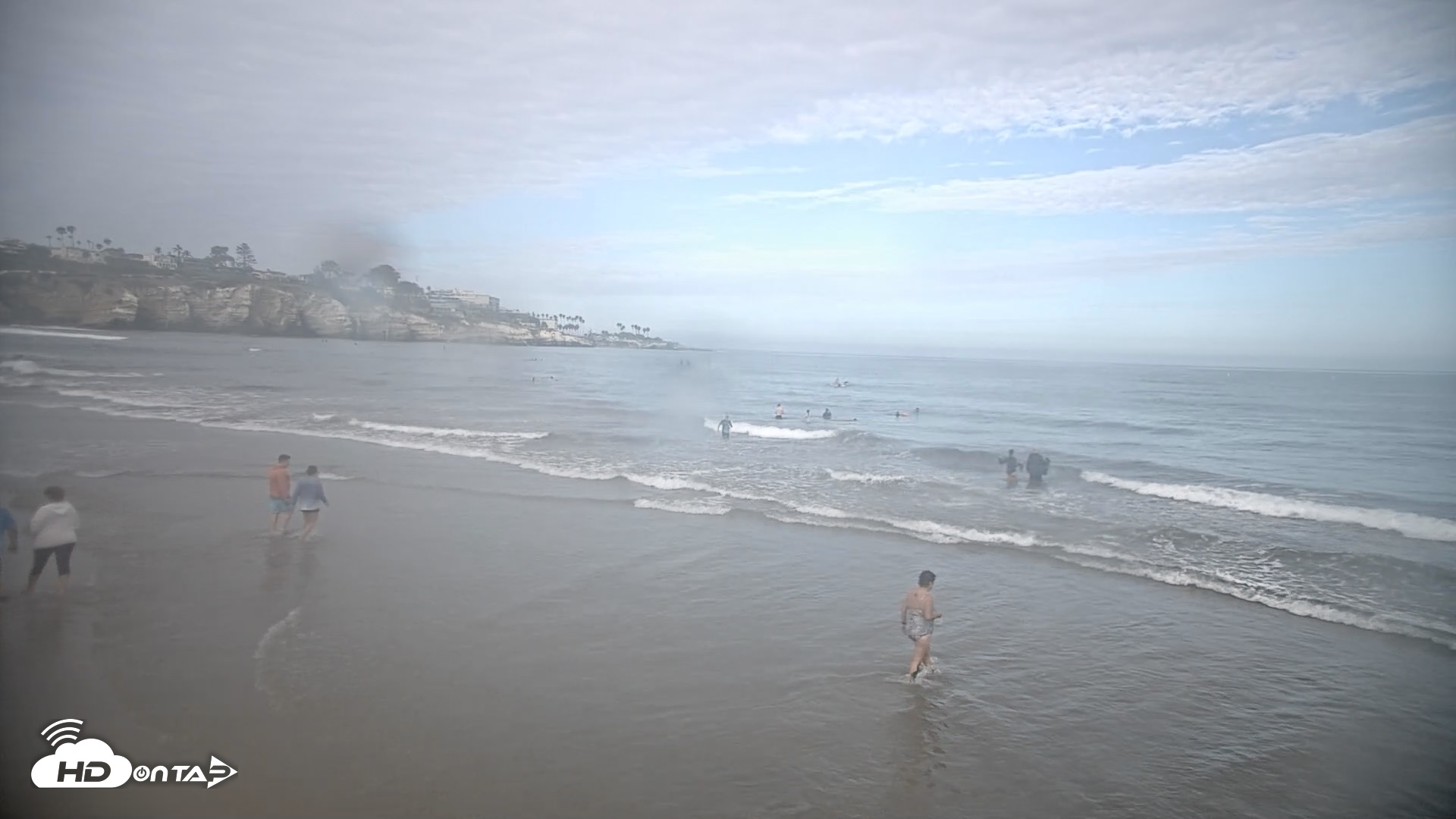 Snapshot of La Jolla Shores Live Surf Cam taken Sep 5, 2026, 8:46am PDT