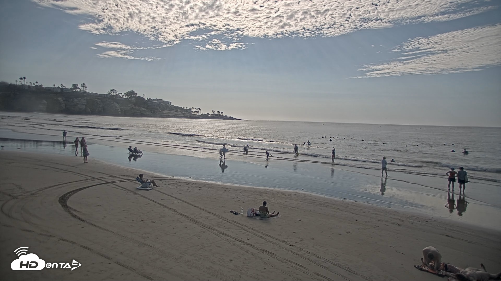 Snapshot of La Jolla Shores Live Surf Cam taken Sep 10, 2026, 4:55pm PDT
