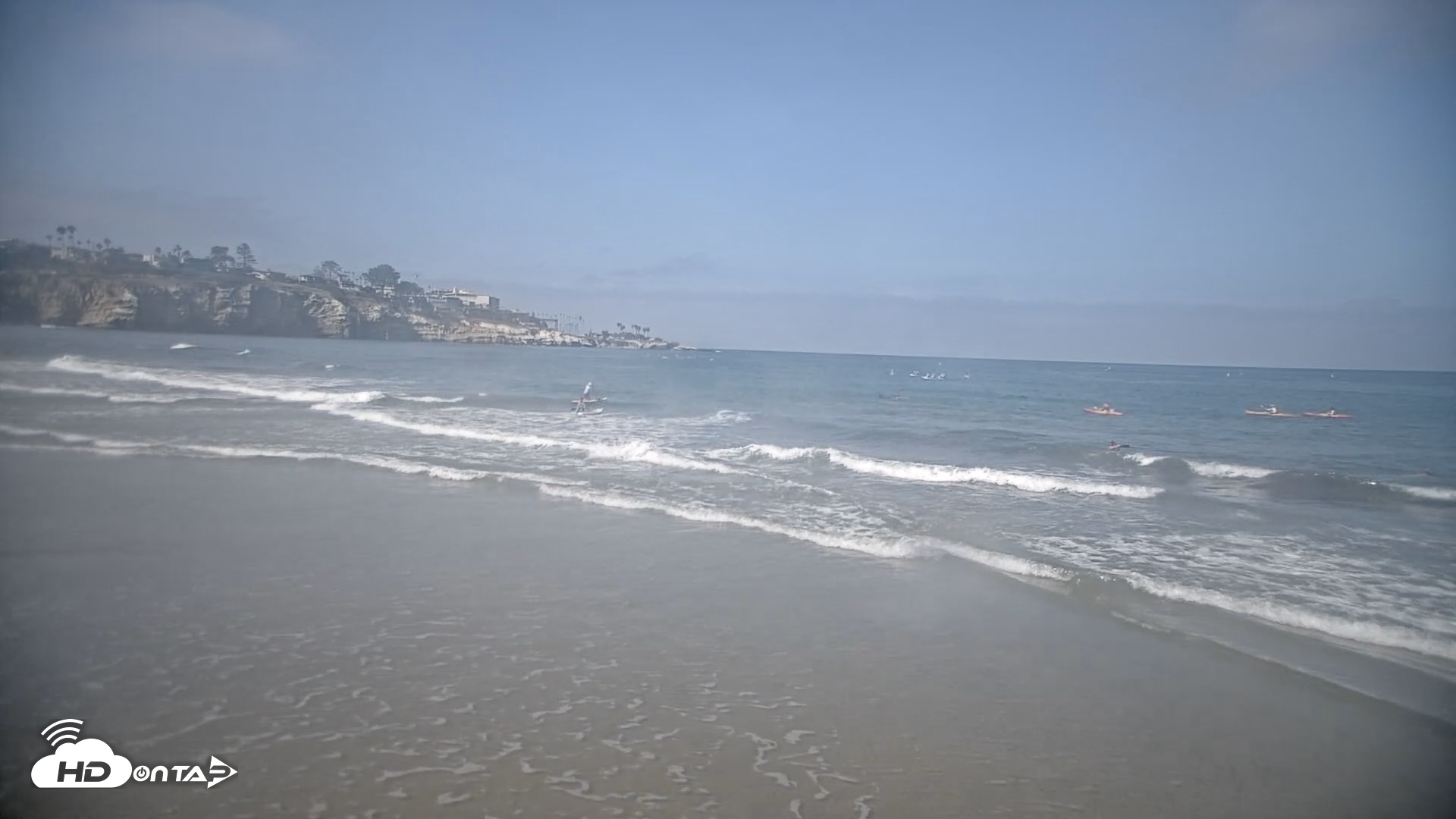 Snapshot of La Jolla Shores Live Surf Cam taken Sep 23, 2026, 10:40am PDT