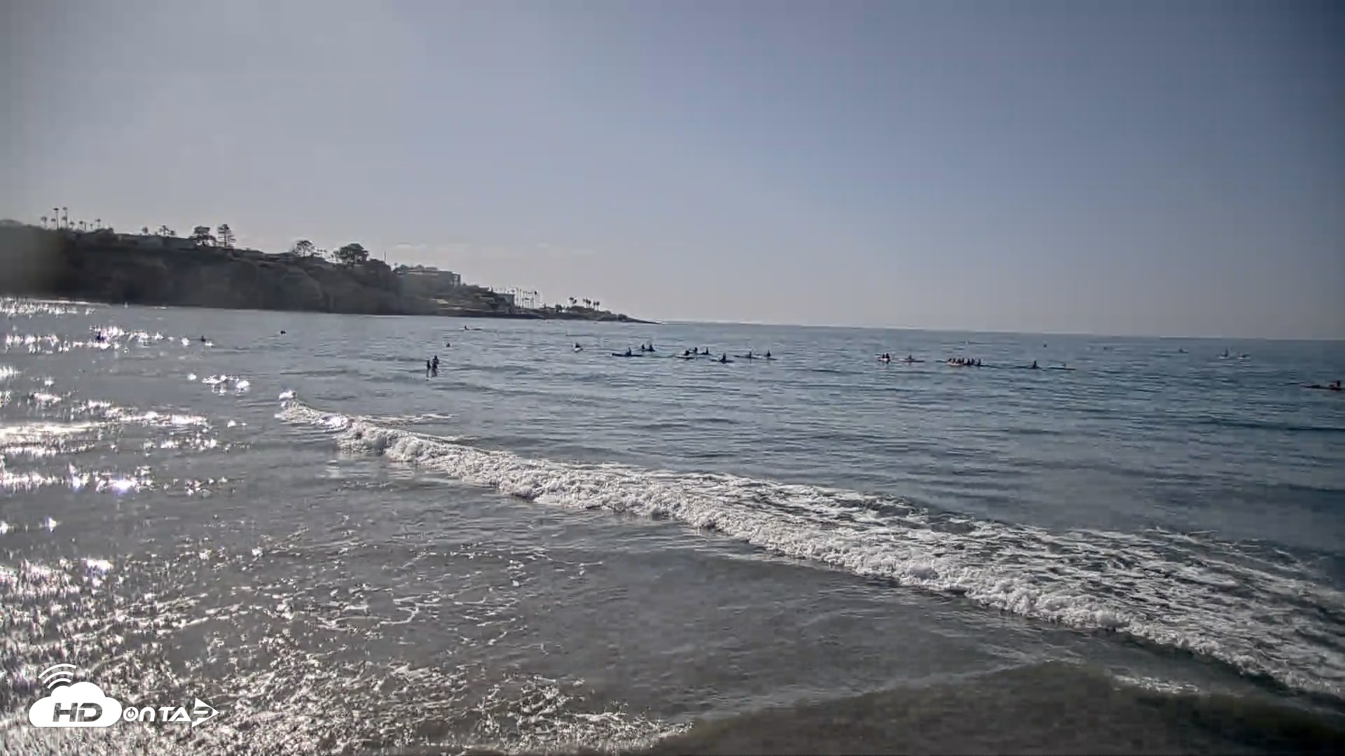 Snapshot of La Jolla Shores Live Surf Cam taken Oct 16, 2026, 3:30pm PDT