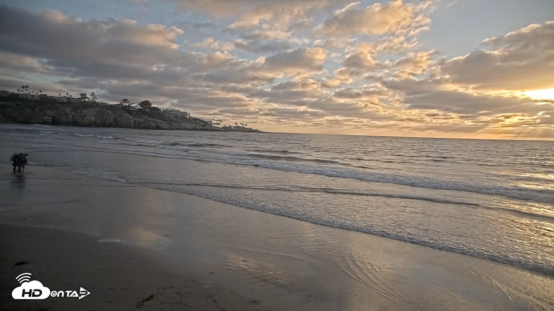 Snapshot of La Jolla Shores Live Surf Cam taken Jun 20, 2026, 7:35pm PDT