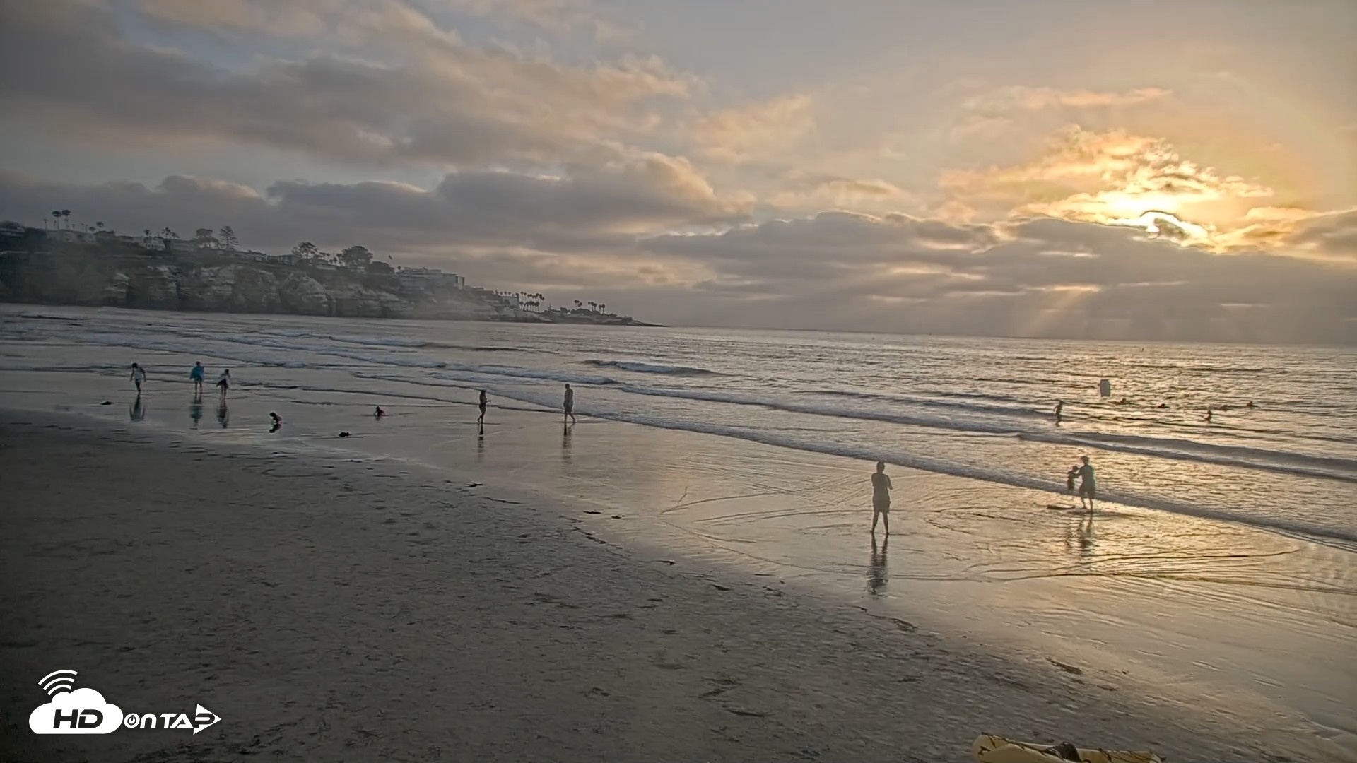 Snapshot of La Jolla Shores Live Surf Cam taken Aug 2, 2026, 7:18pm PDT
