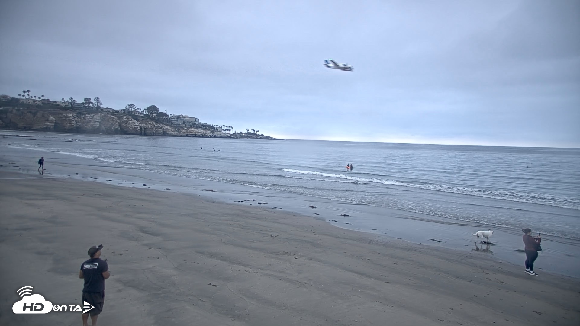 Snapshot of La Jolla Shores Live Surf Cam taken Jul 13, 2026, 7:10am PDT
