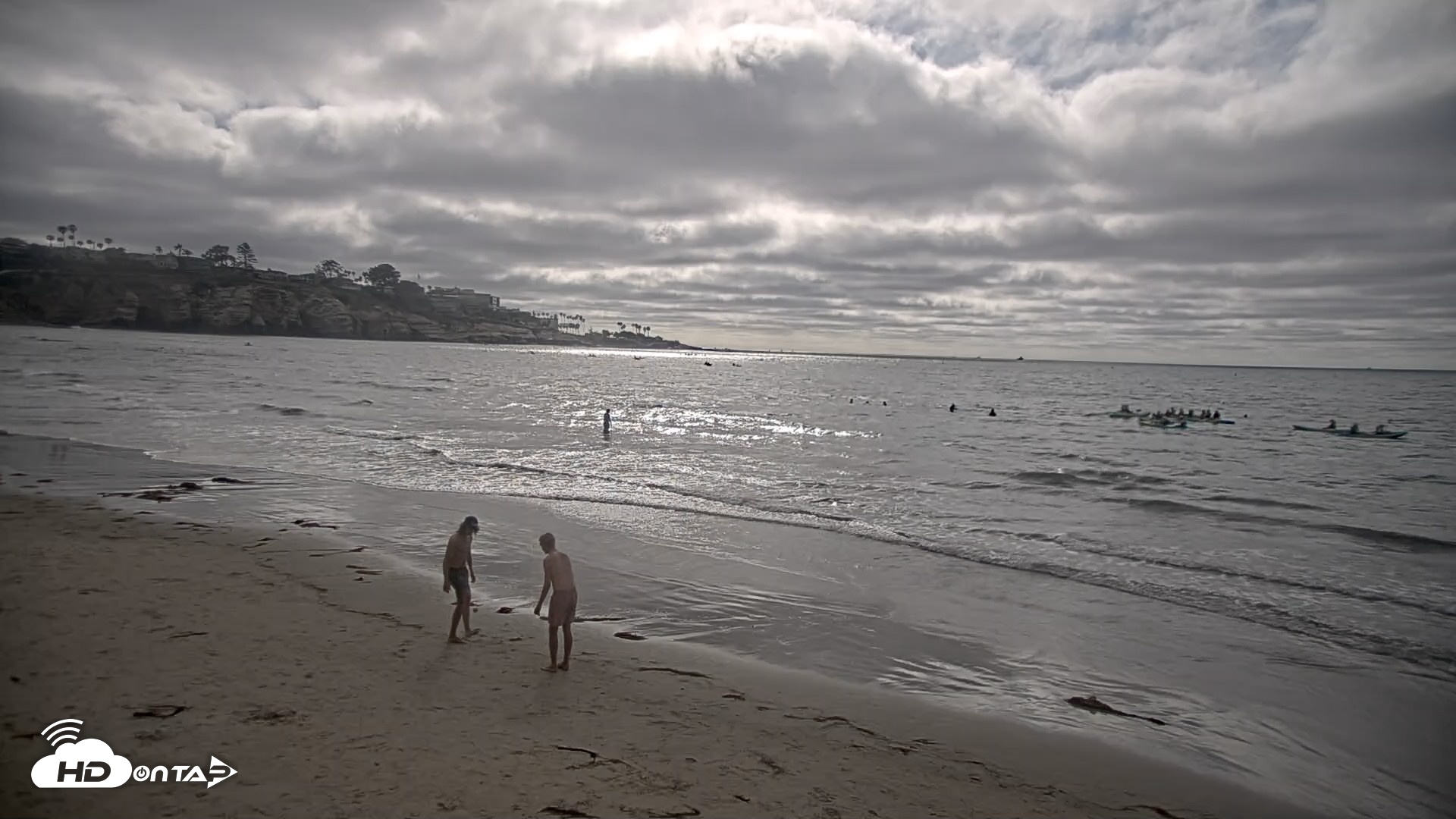 Snapshot of La Jolla Shores Live Surf Cam taken Apr 10, 2026, 4:46pm PDT