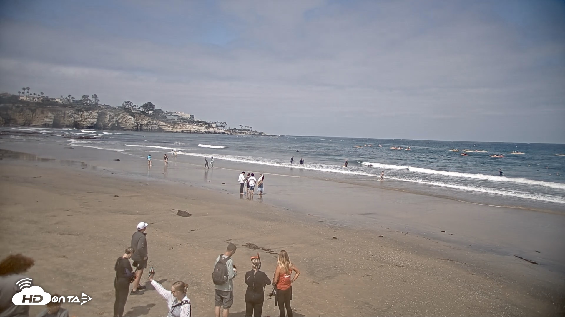 Snapshot of La Jolla Shores Live Surf Cam taken Jun 7, 2026, 10:32am PDT