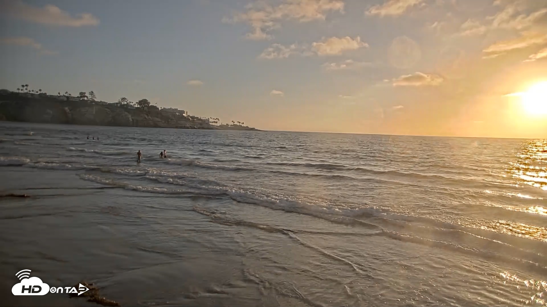 Snapshot of La Jolla Shores Live Surf Cam taken Jul 2, 2026, 7:35pm PDT