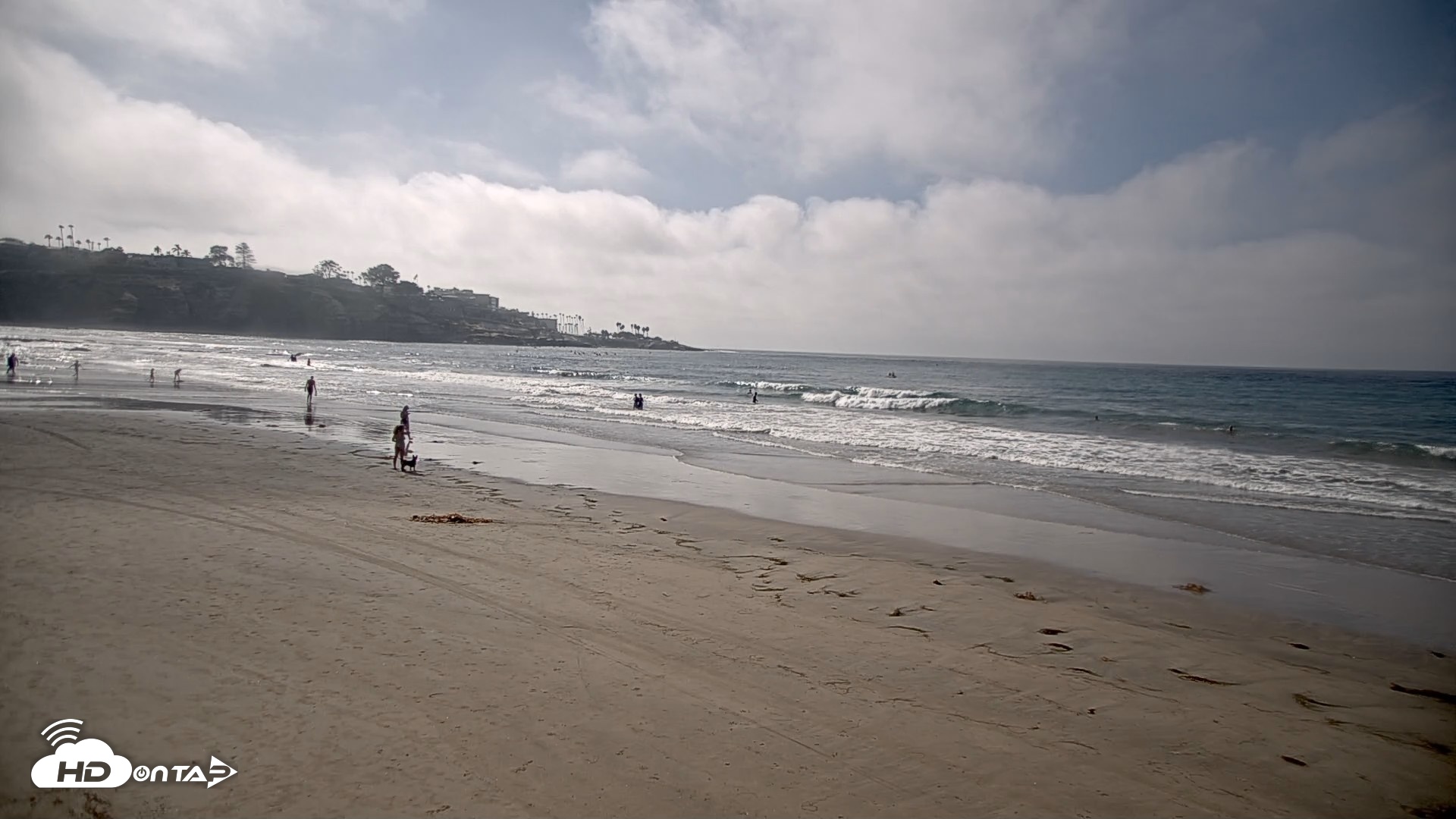 Snapshot of La Jolla Shores Live Surf Cam taken Oct 8, 2026, 3:05pm PDT