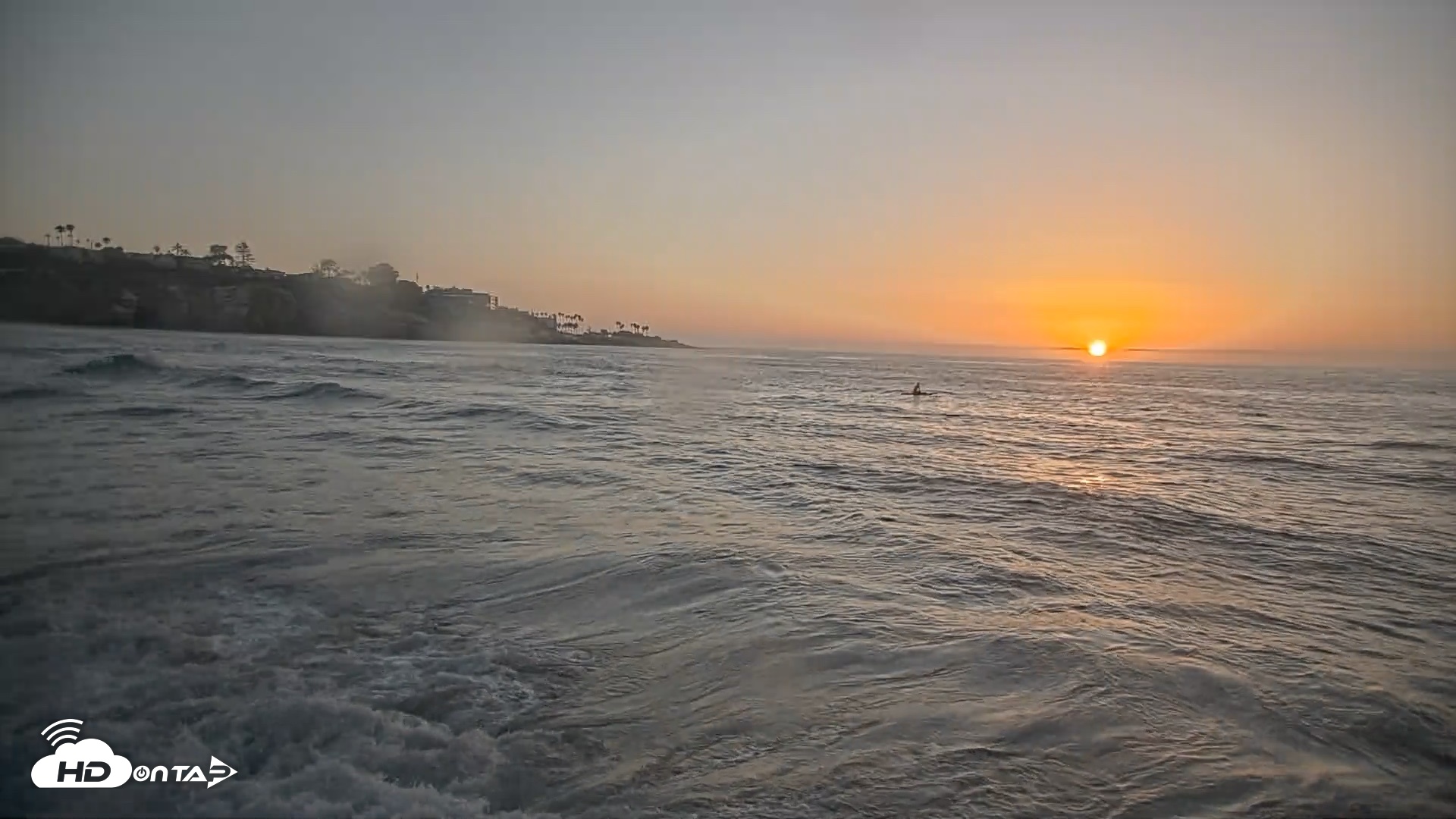 Snapshot of La Jolla Shores Live Surf Cam taken Aug 25, 2026, 7:19pm PDT