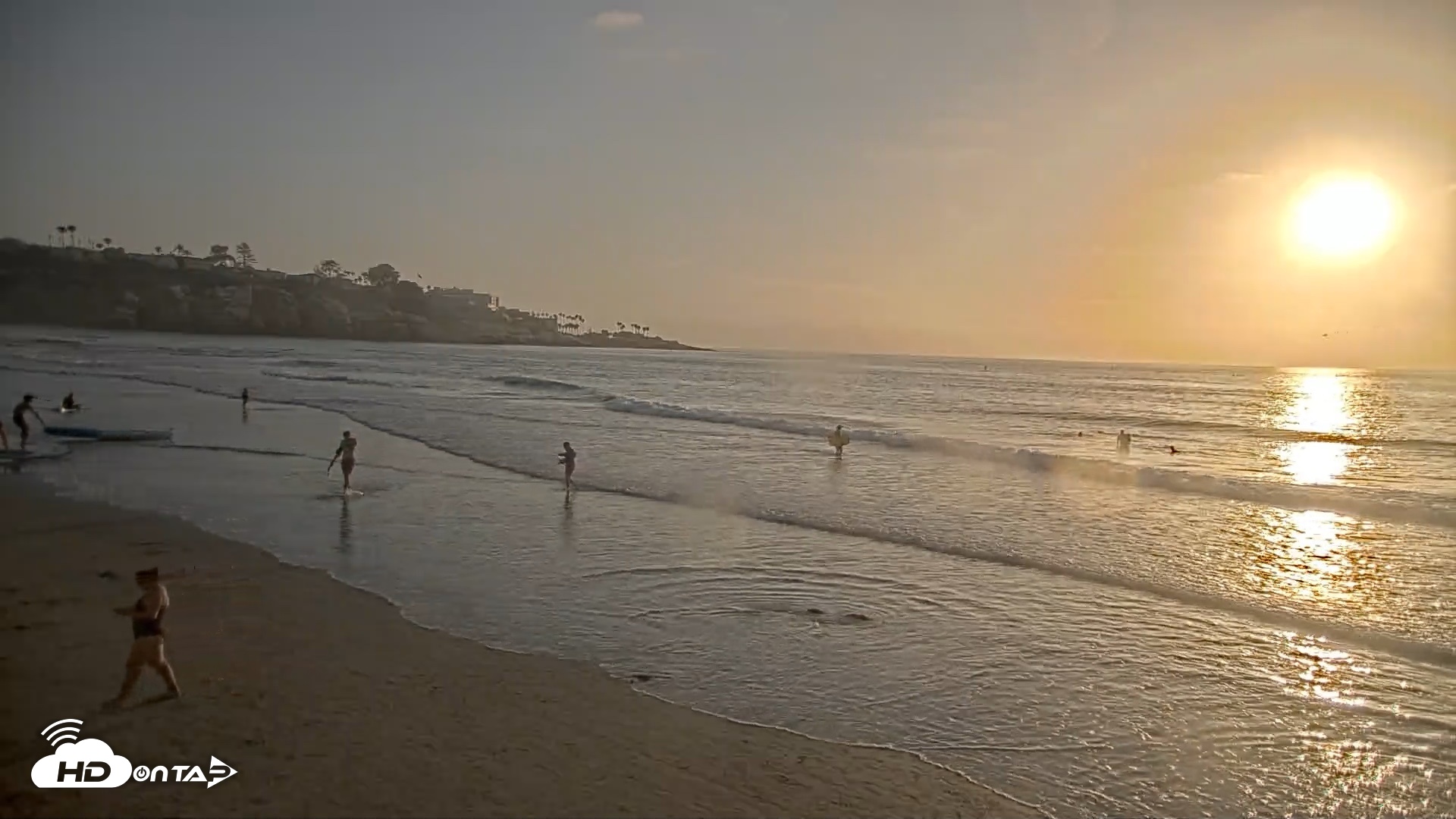 Snapshot of La Jolla Shores Live Surf Cam taken Jul 17, 2026, 7:22pm PDT
