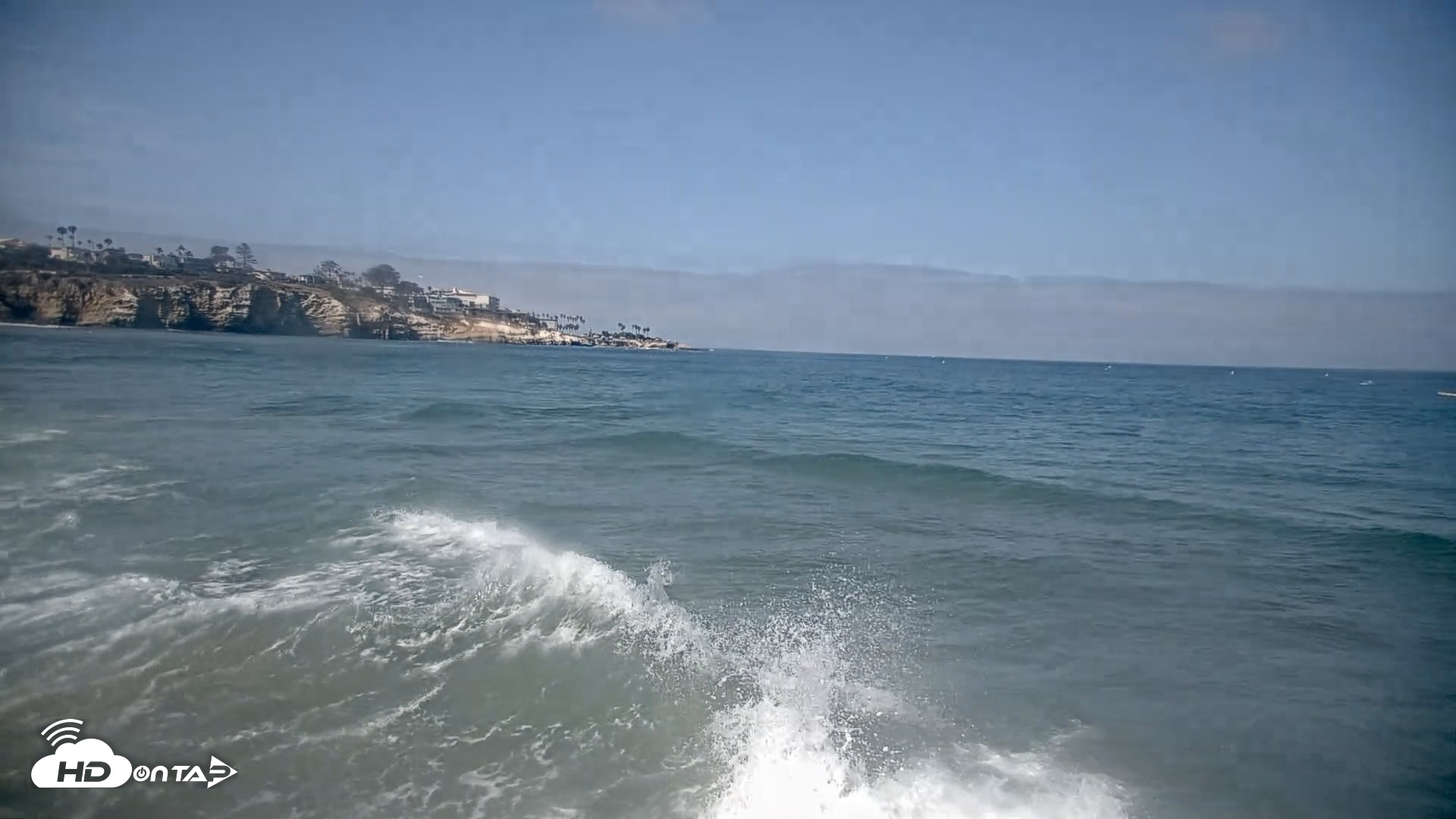 Snapshot of La Jolla Shores Live Surf Cam taken Sep 11, 2026, 10:34am PDT