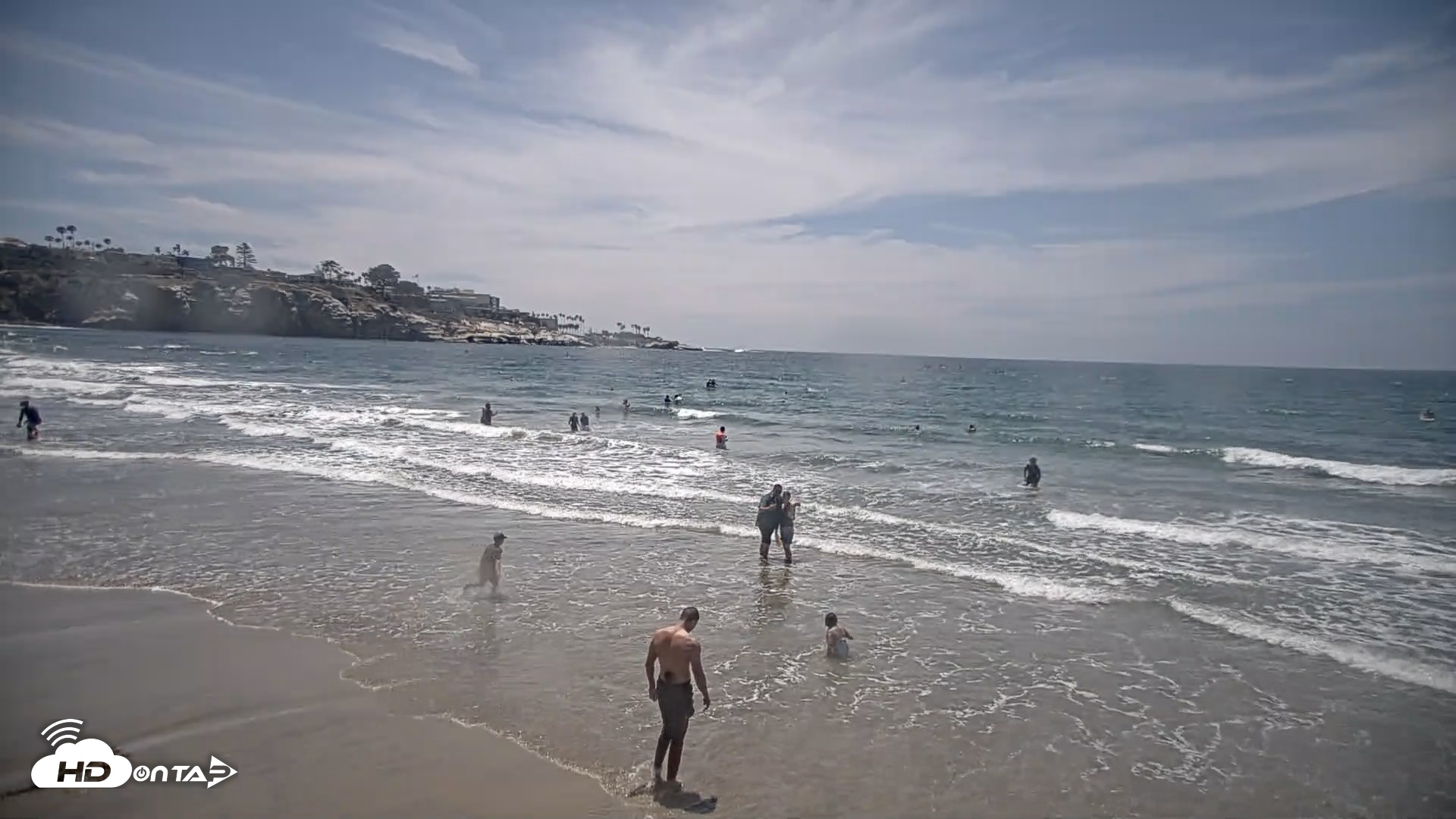 Snapshot of La Jolla Shores Live Surf Cam taken Jul 3, 2026, 2:04pm PDT