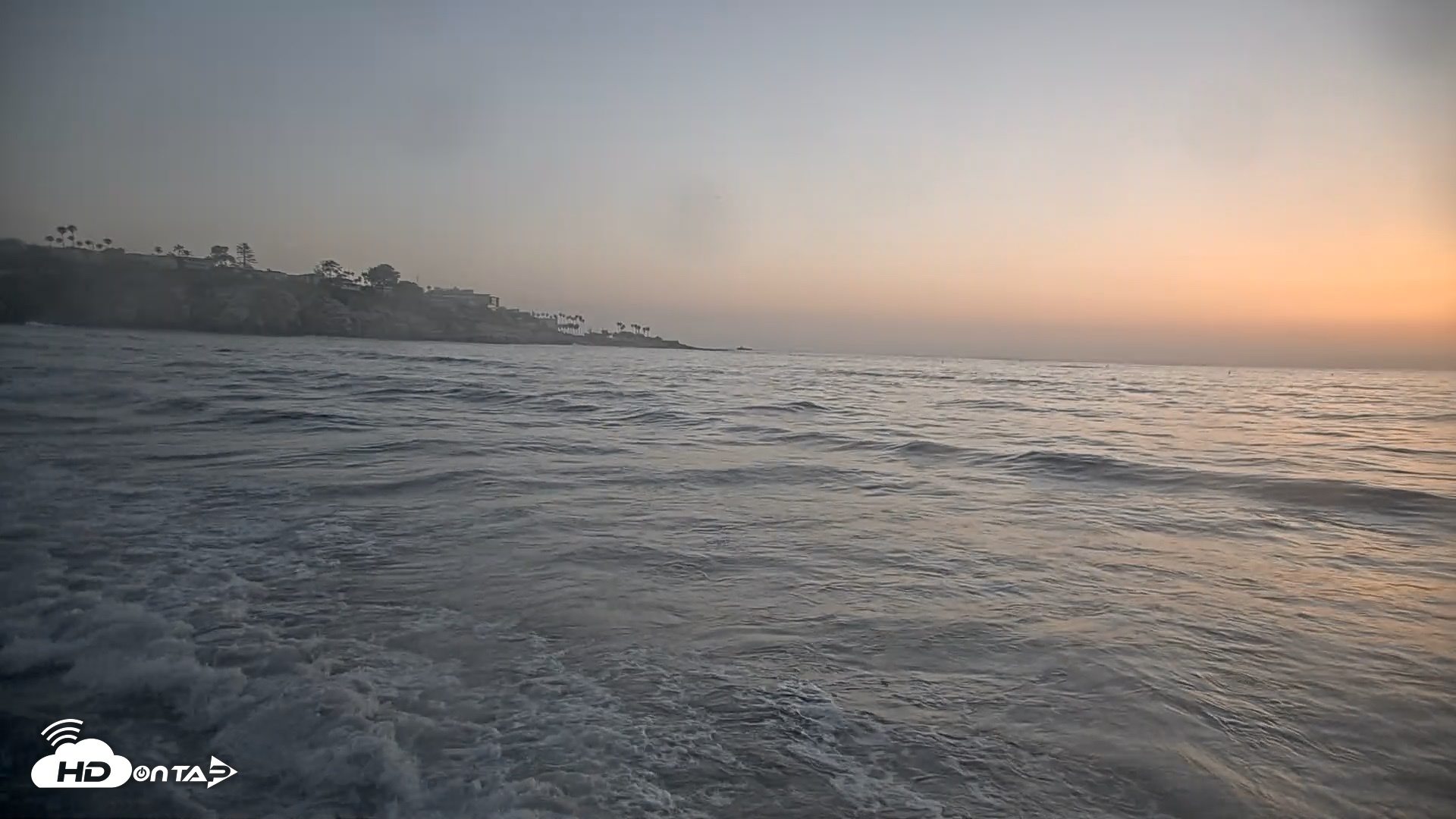 Snapshot of La Jolla Shores Live Surf Cam taken May 31, 2026, 7:49pm PDT
