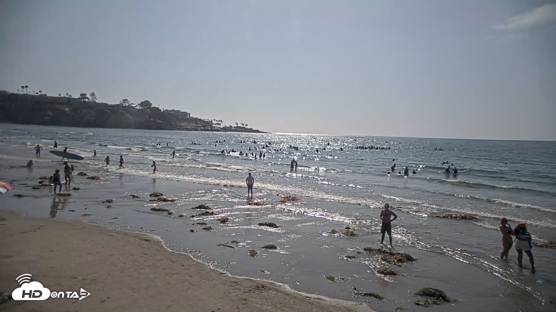Snapshot of La Jolla Shores Live Surf Cam taken Aug 11, 2026, 4:28pm PDT
