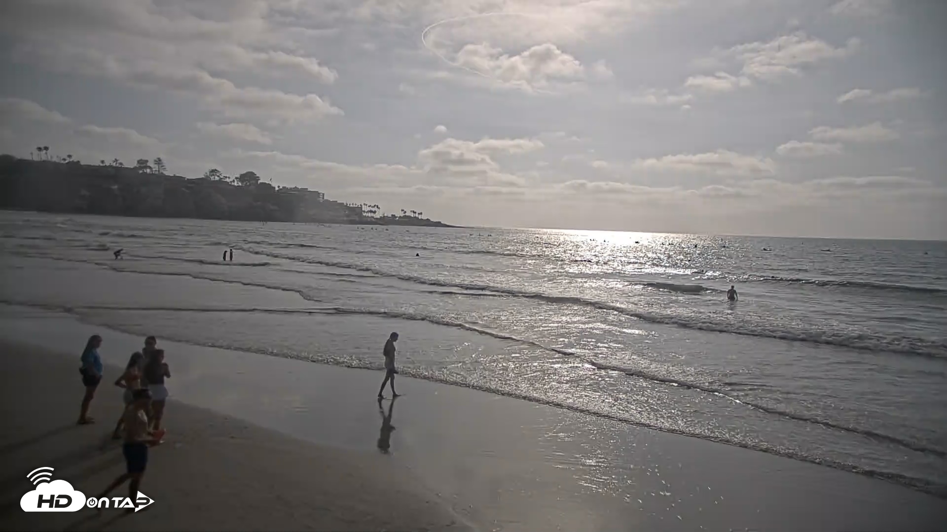 Snapshot of La Jolla Shores Live Surf Cam taken Aug 4, 2026, 5:36pm PDT
