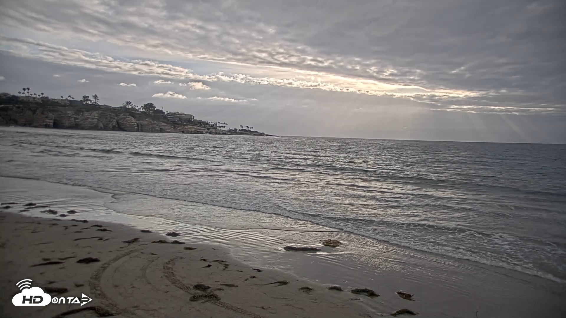 Snapshot of La Jolla Shores Live Surf Cam taken May 3, 2026, 6:23pm PDT