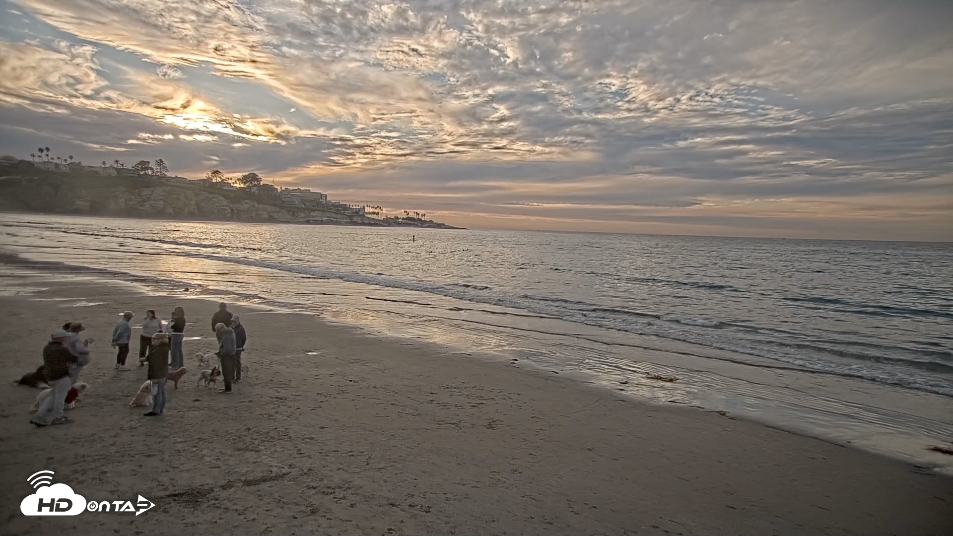 Snapshot of La Jolla Shores Live Surf Cam taken Jan 27, 2026, 4:48pm PST
