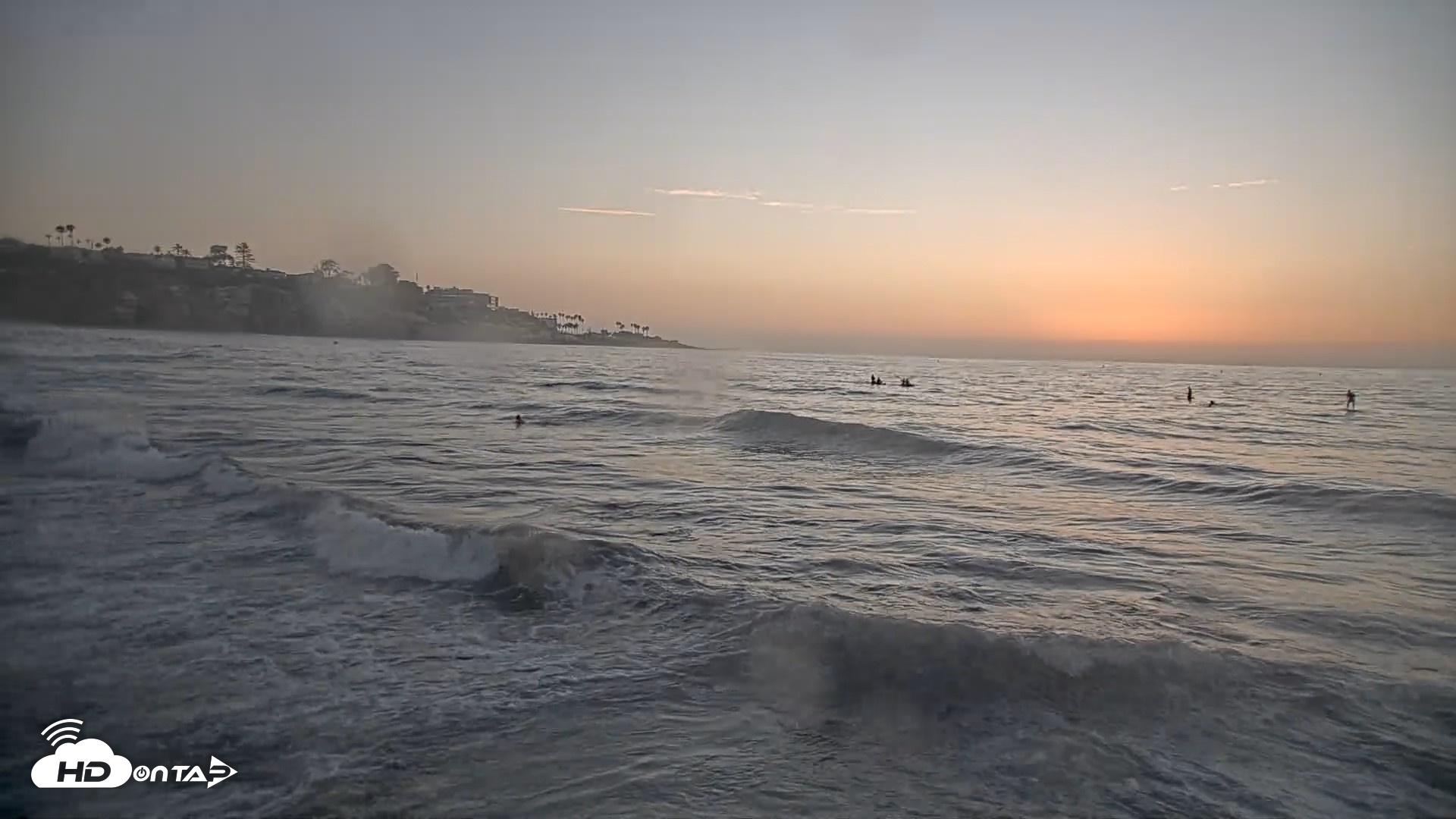 Snapshot of La Jolla Shores Live Surf Cam taken Aug 23, 2026, 7:28pm PDT