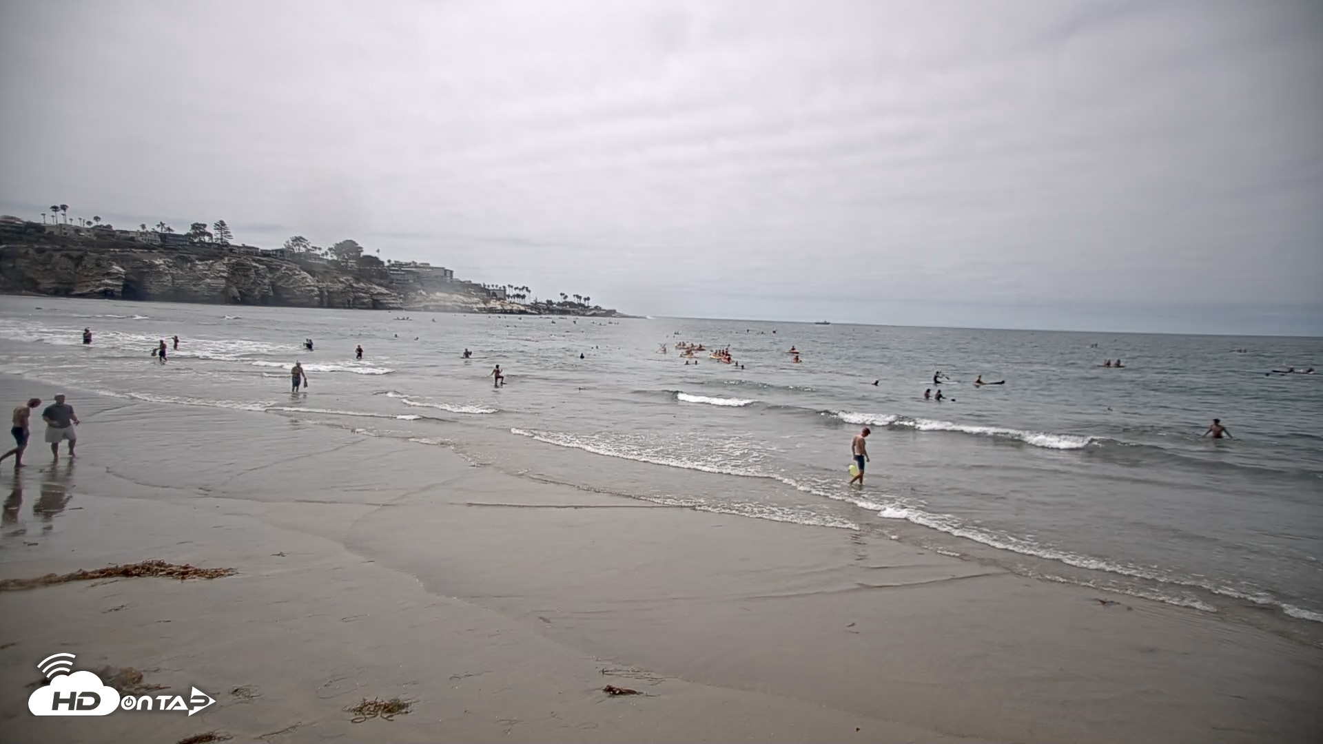 Snapshot of La Jolla Shores Live Surf Cam taken Aug 14, 2026, 2:06pm PDT