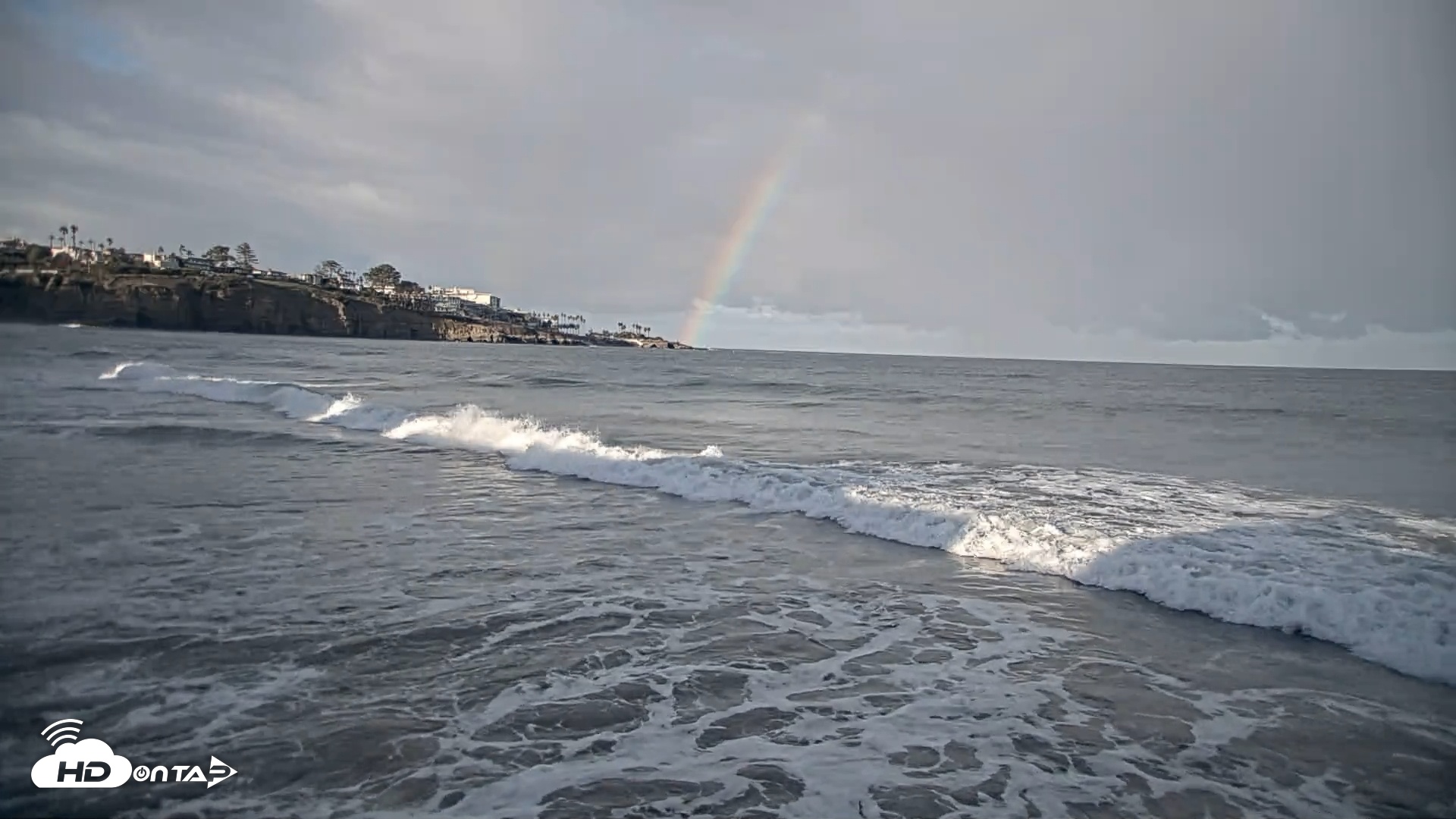 Snapshot of La Jolla Shores Live Surf Cam taken Nov 18, 2025, 7:30am PST