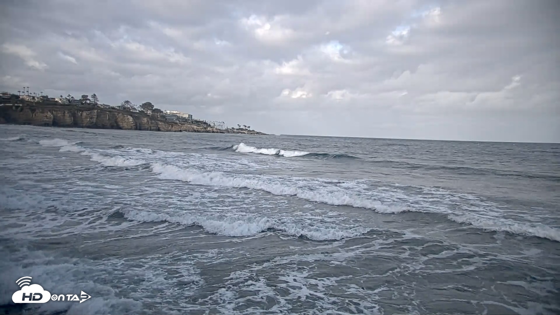 Snapshot of La Jolla Shores Live Surf Cam taken Oct 12, 2026, 7:50am PDT