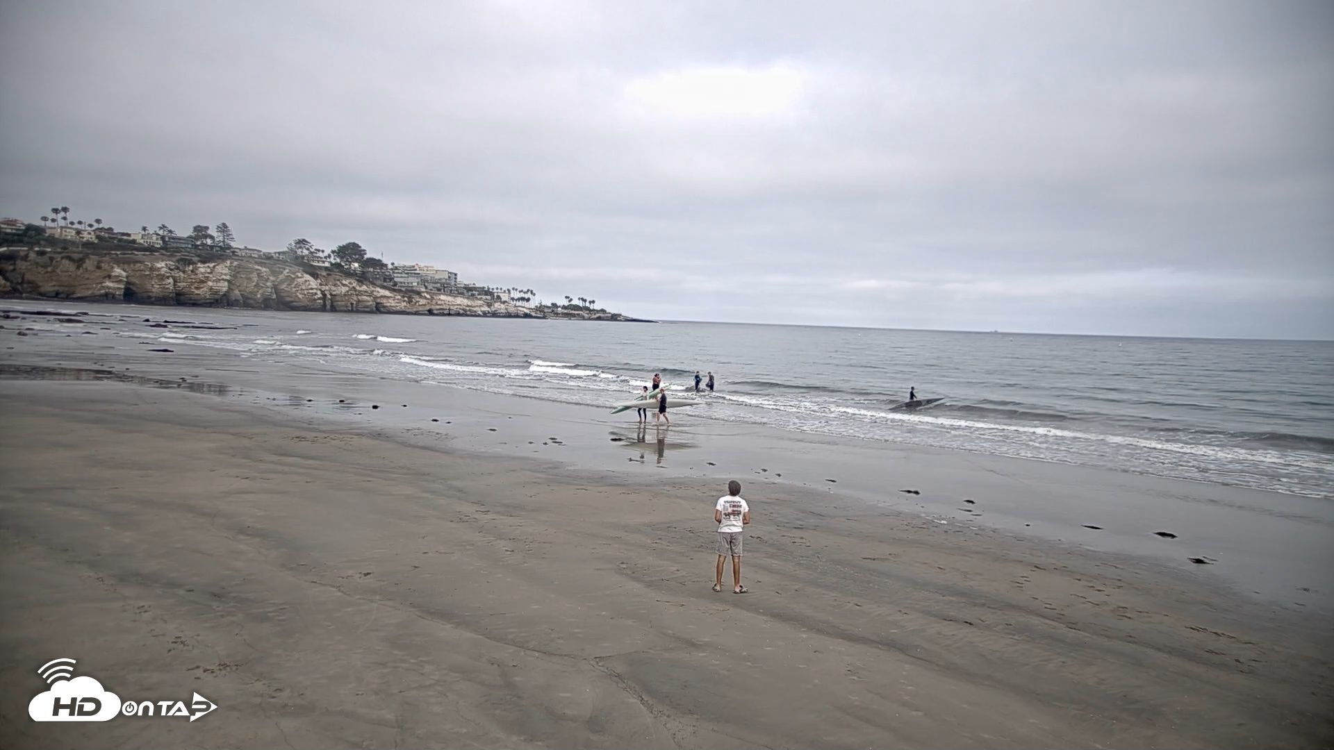 Snapshot of La Jolla Shores Live Surf Cam taken Jul 14, 2026, 7:26am PDT