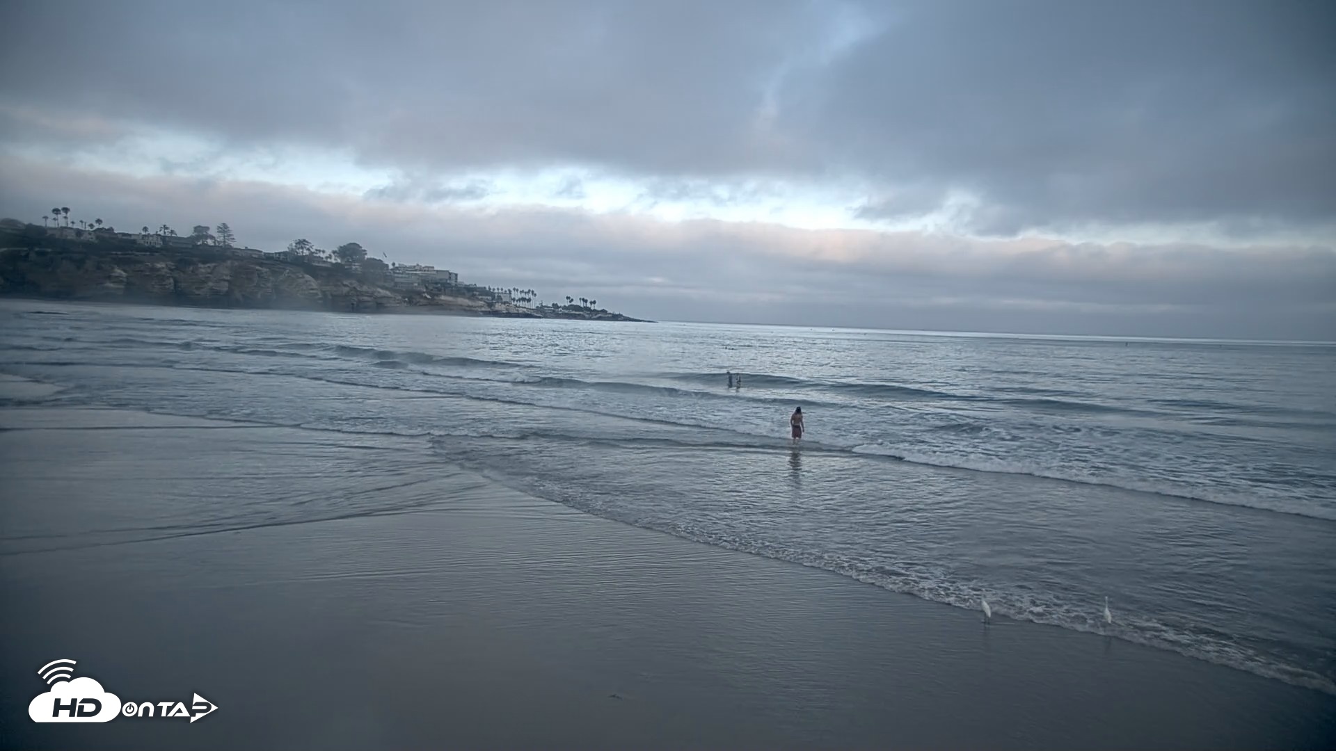 Snapshot of La Jolla Shores Live Surf Cam taken Sep 11, 2026, 6:57am PDT