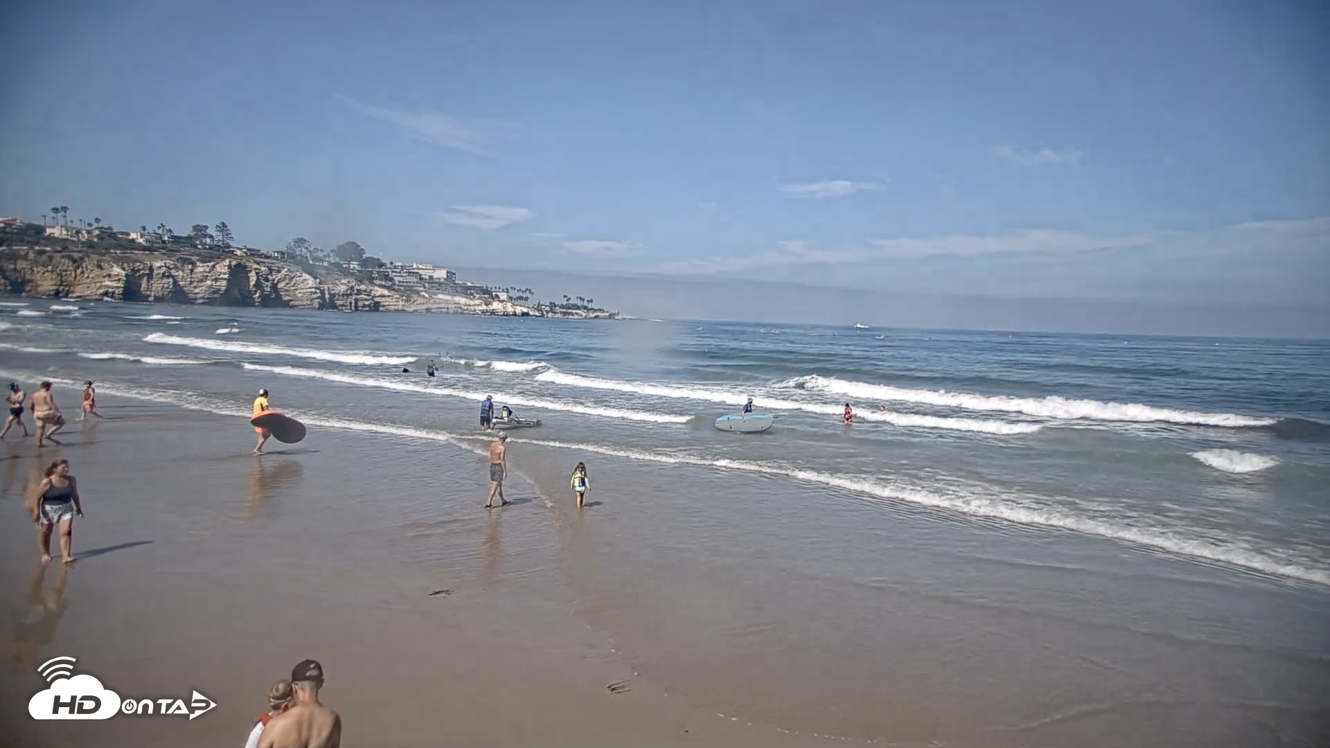 Snapshot of La Jolla Shores Live Surf Cam taken Aug 18, 2026, 10:14am PDT