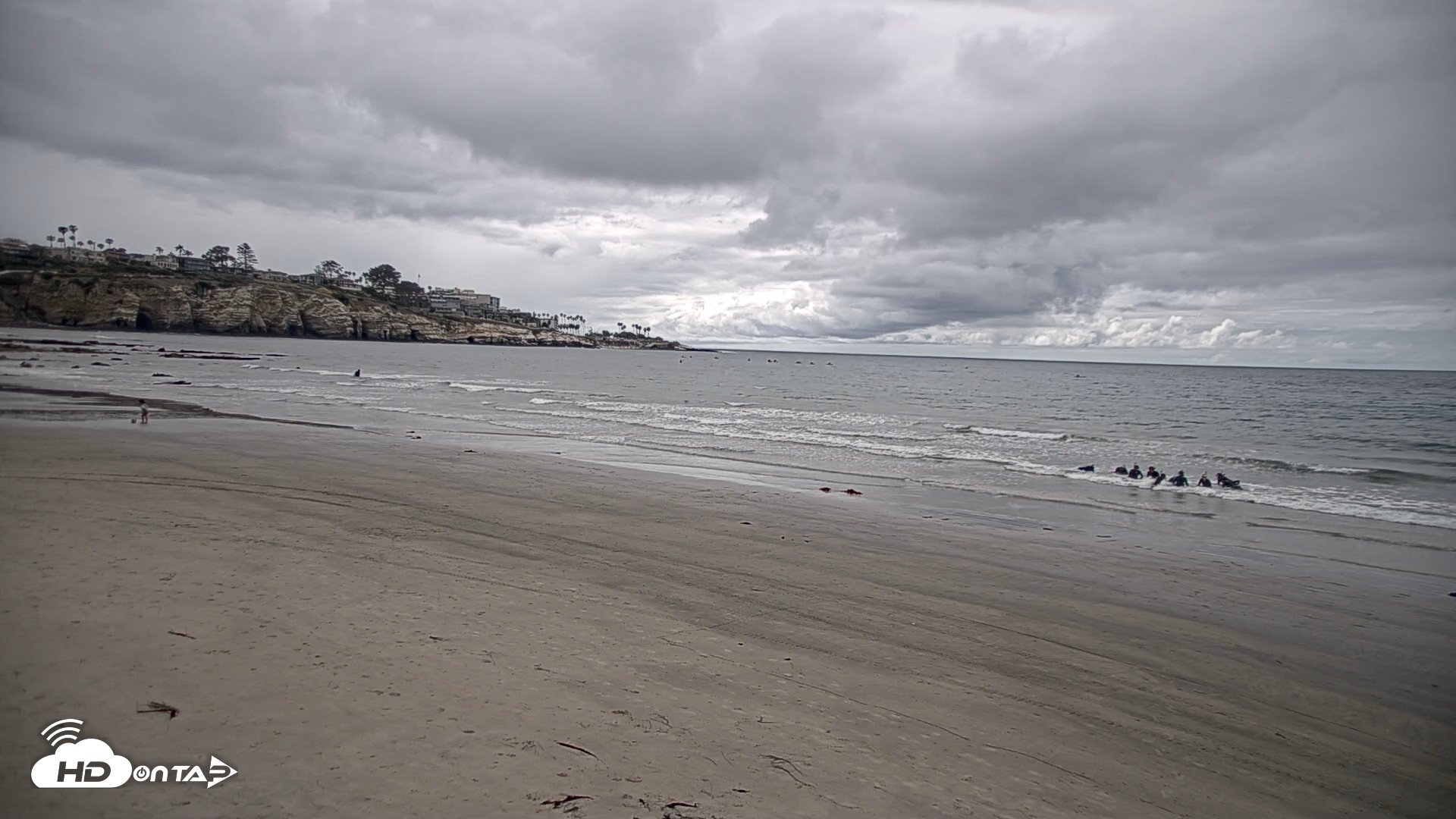 Snapshot of La Jolla Shores Live Surf Cam taken Apr 12, 2026, 2:47pm PDT