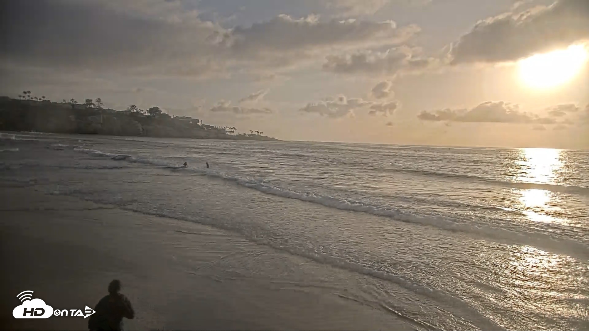 Snapshot of La Jolla Shores Live Surf Cam taken Jun 7, 2026, 7:06pm PDT
