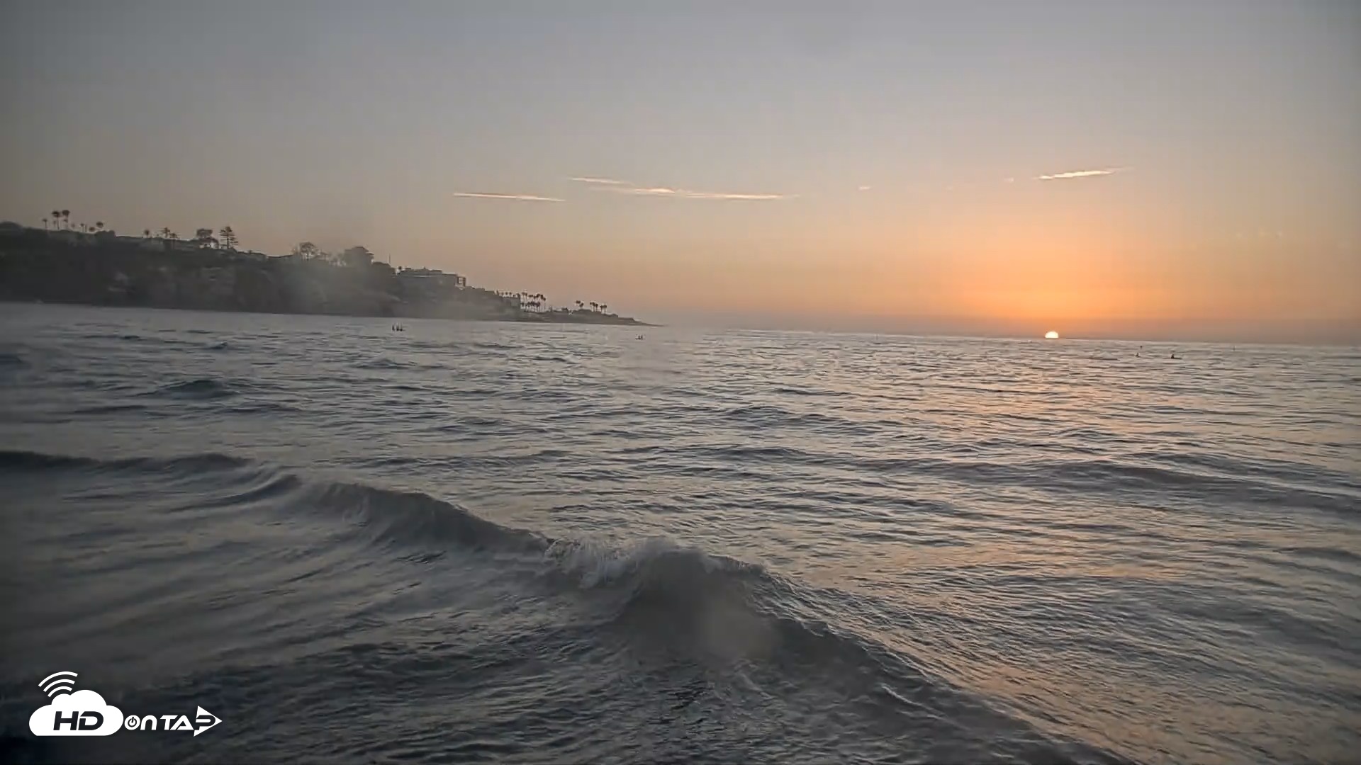Snapshot of La Jolla Shores Live Surf Cam taken Aug 23, 2026, 7:24pm PDT