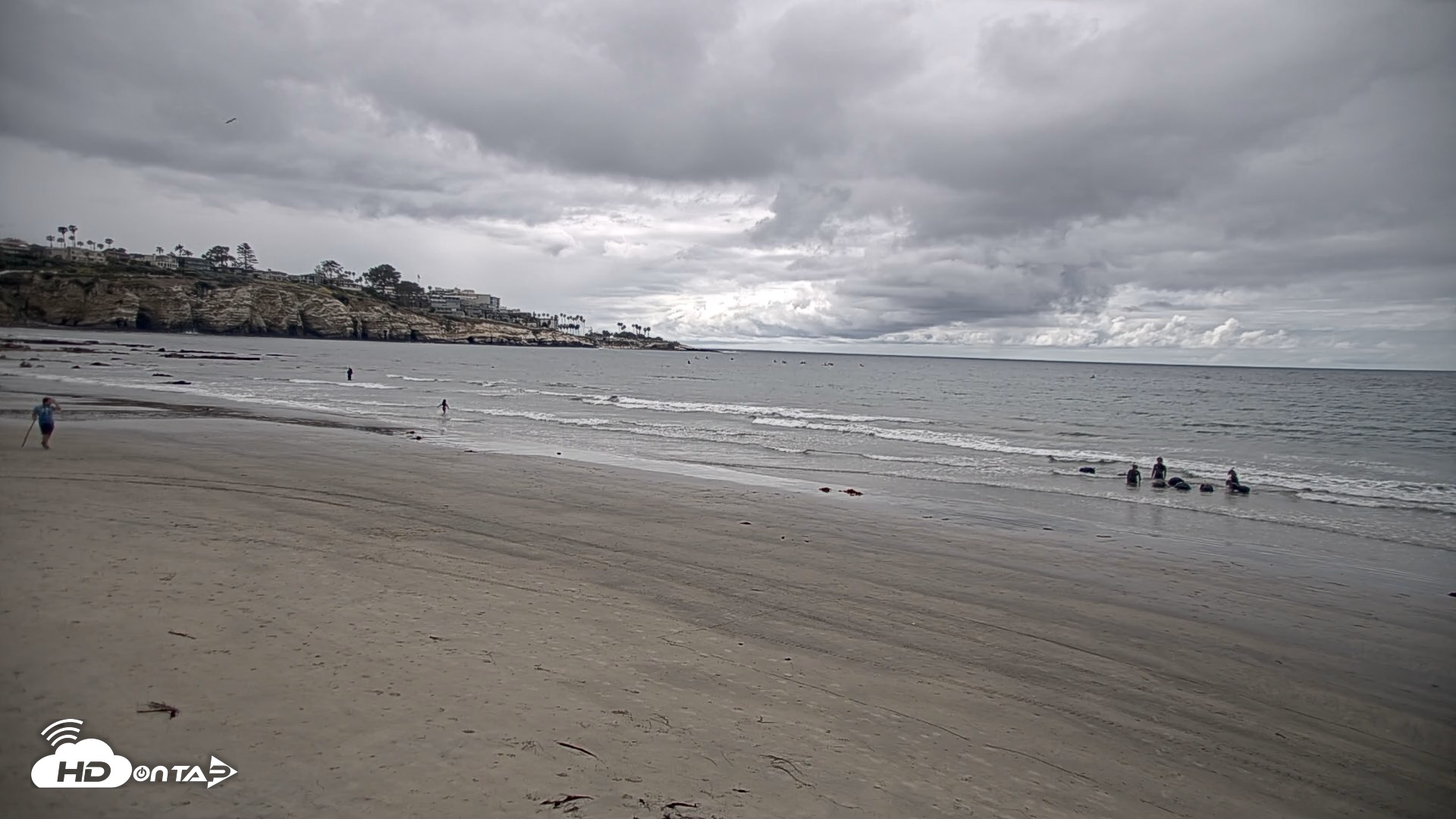 Snapshot of La Jolla Shores Live Surf Cam taken Apr 12, 2026, 2:47pm PDT